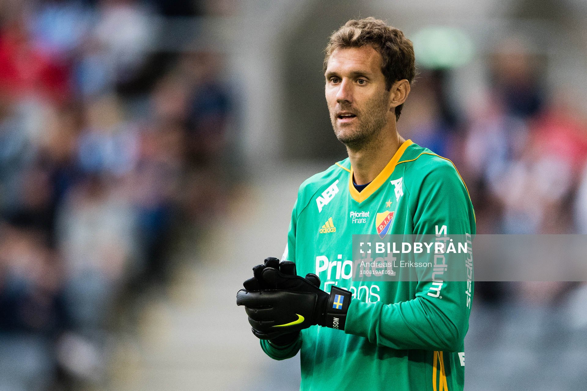 Djurgårdens målvakt Andreas Isaksson