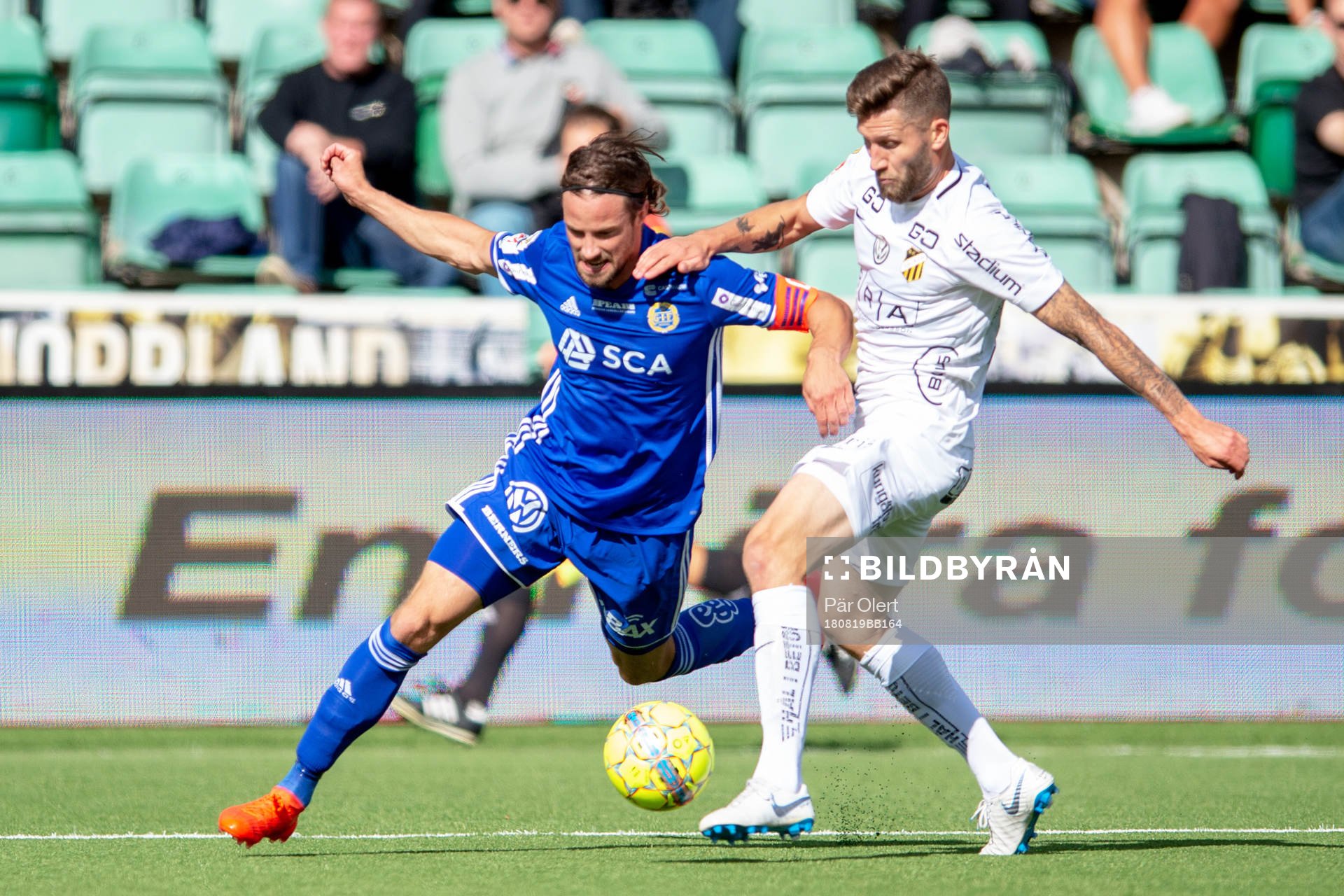 Häckens Joona Toivo och Sundsvalls Linus Hallenius