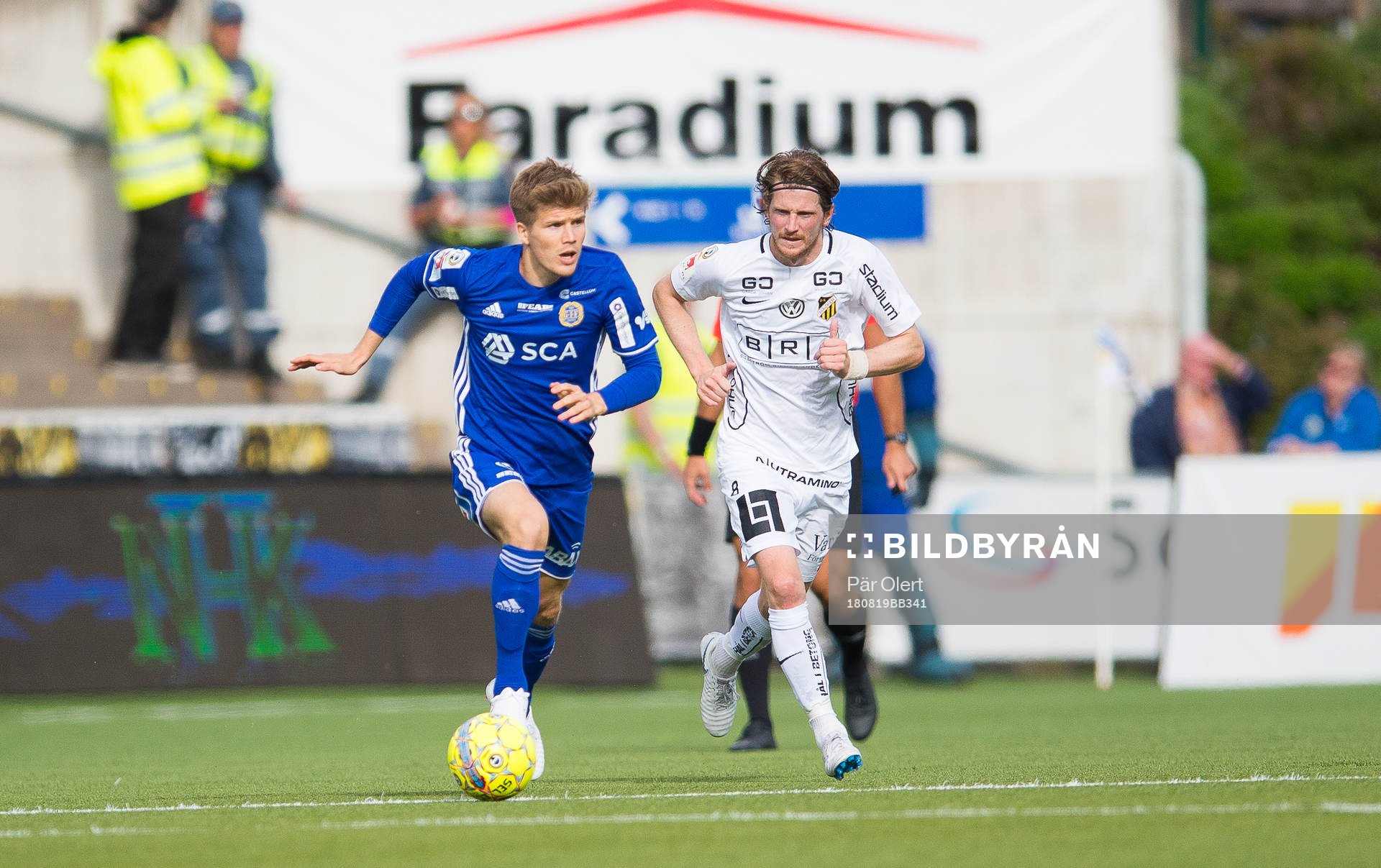 Sundsvalls Oliver Berg och Häckens Erik Friberg
