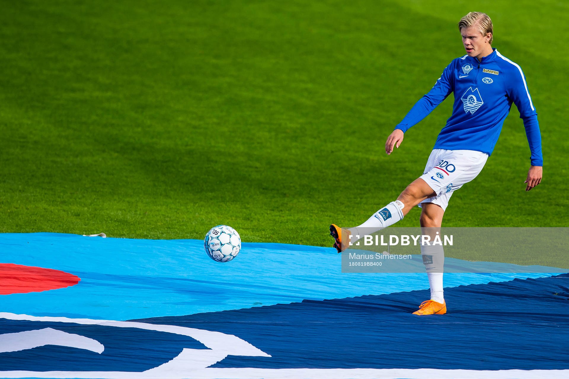 Erling Braut Håland of Molde