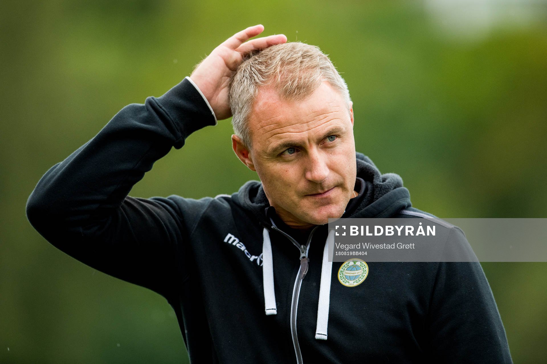 Bengt Sæternes, head coach of Sandnes Ulf