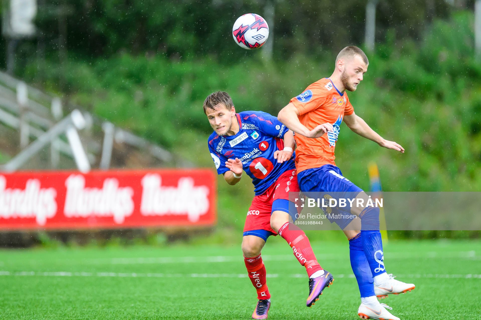 Mathias Dahl Abelsen of Tromsdalen and Aron Elís