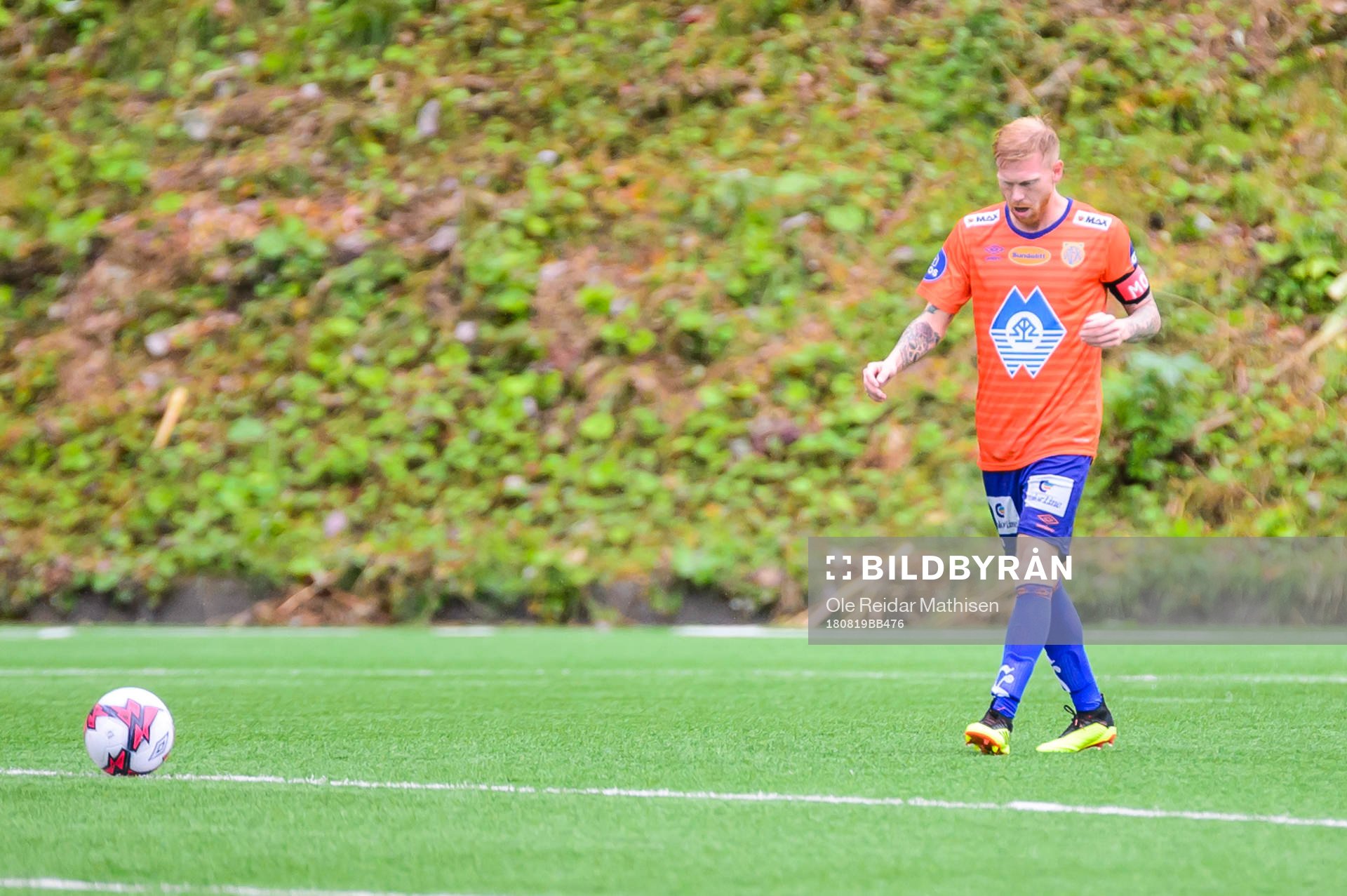 Fredrik Carlsen of Aalesund looks dejected