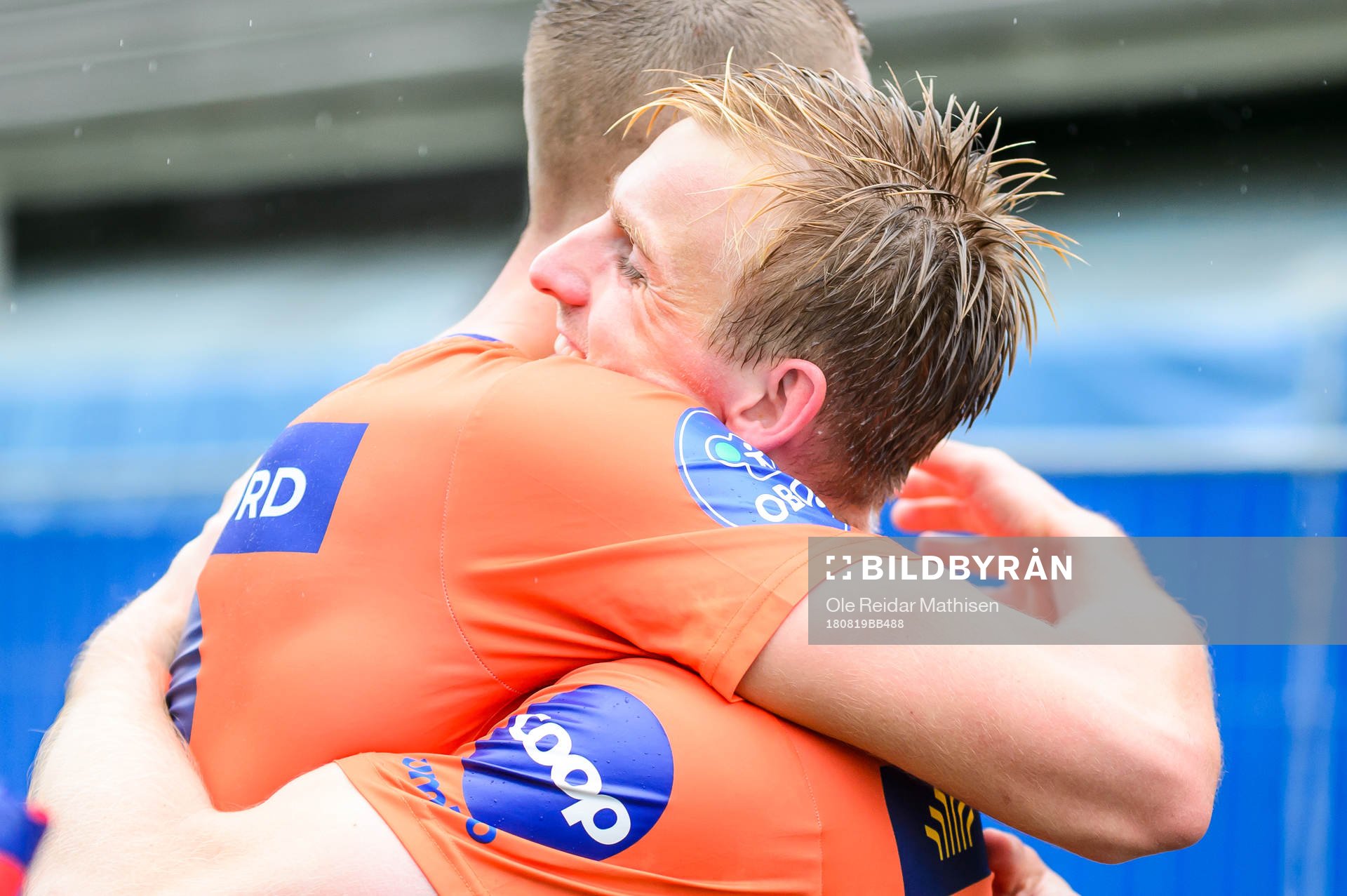 Torbjørn Agdestein of Aalesund celebrates