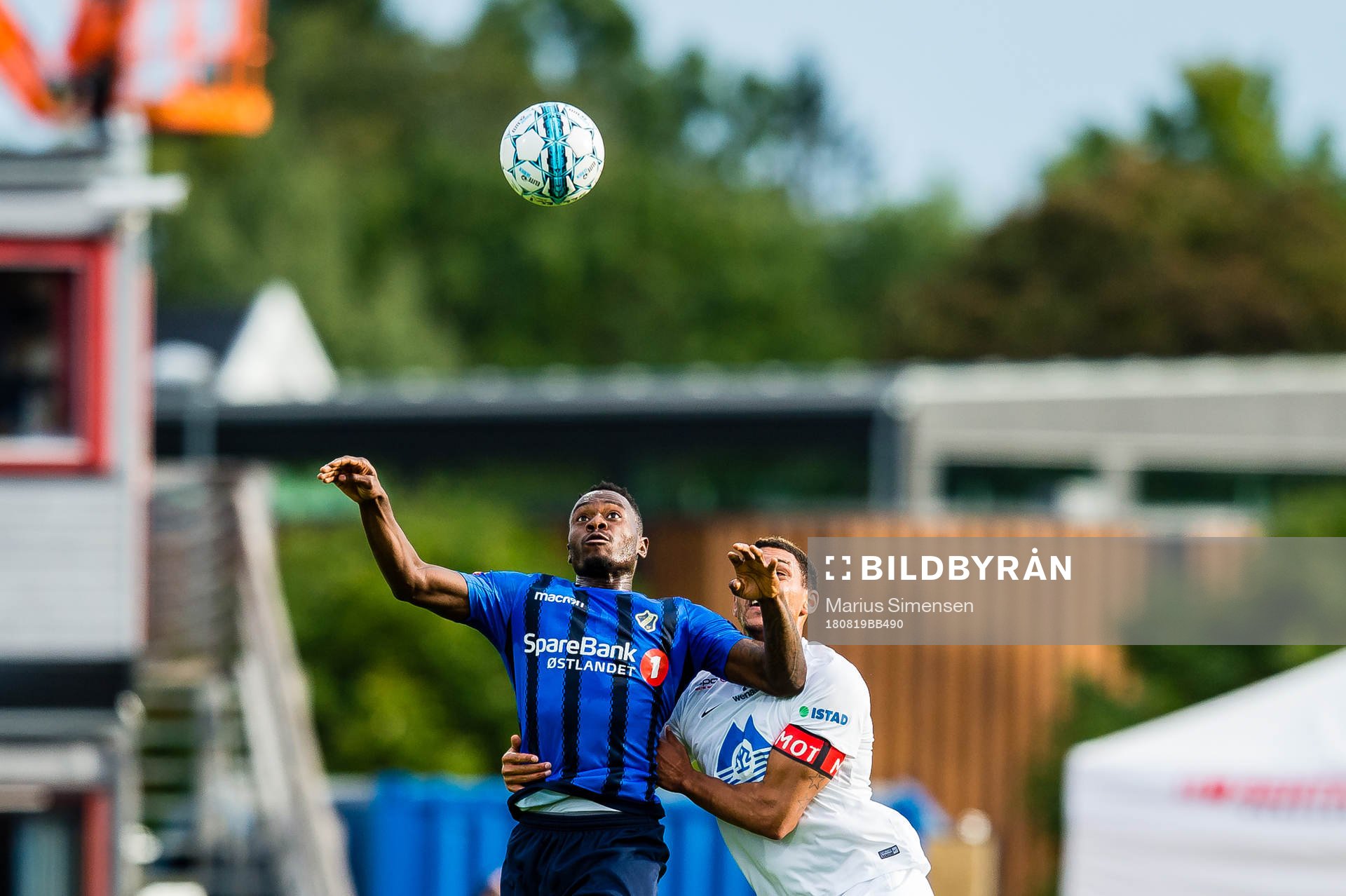 Bi Sylvestre Franck Fortune Boli of Stabæk and Lunan Ruben