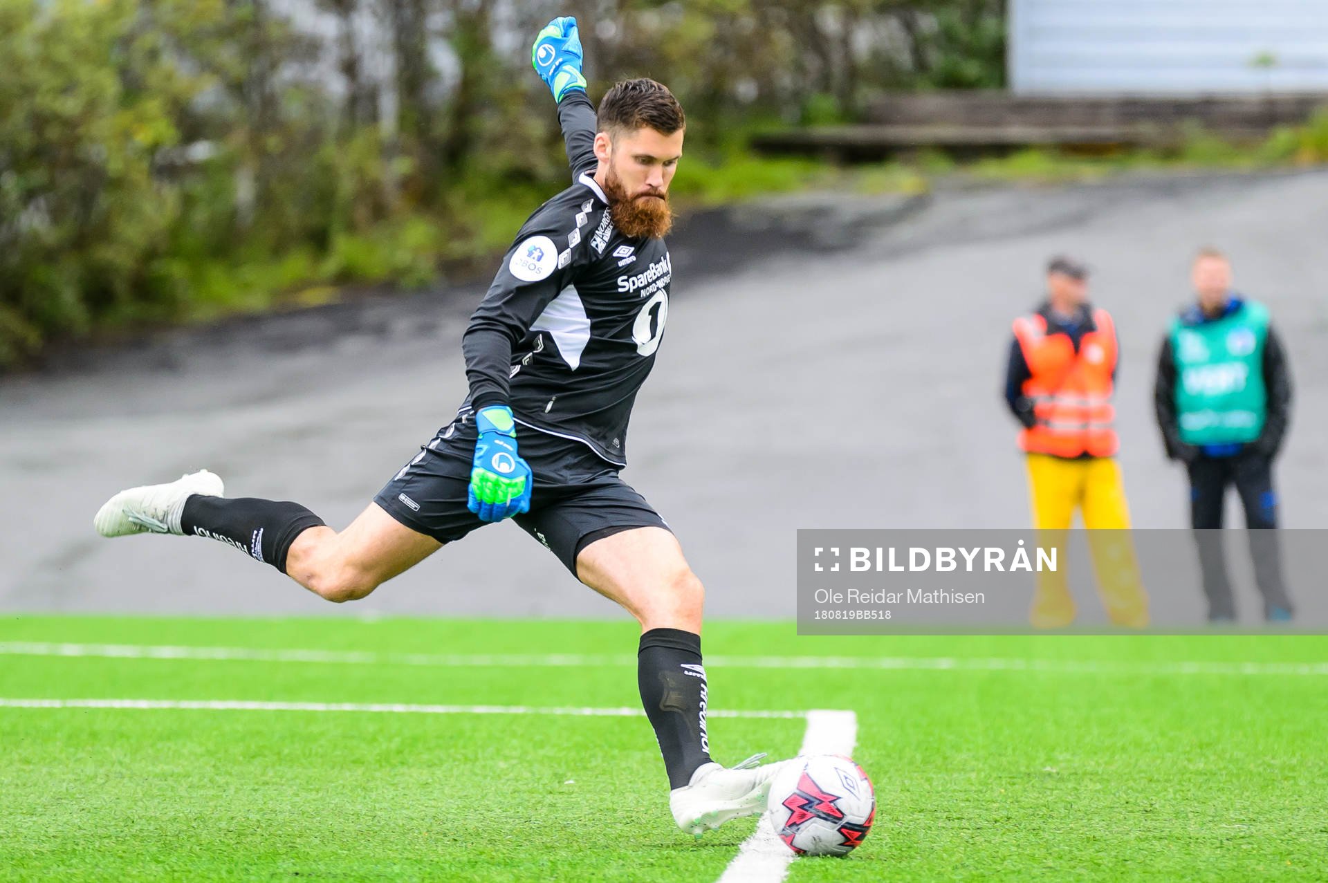 Goalkeeper Marius Berntzen of Tromsdalen