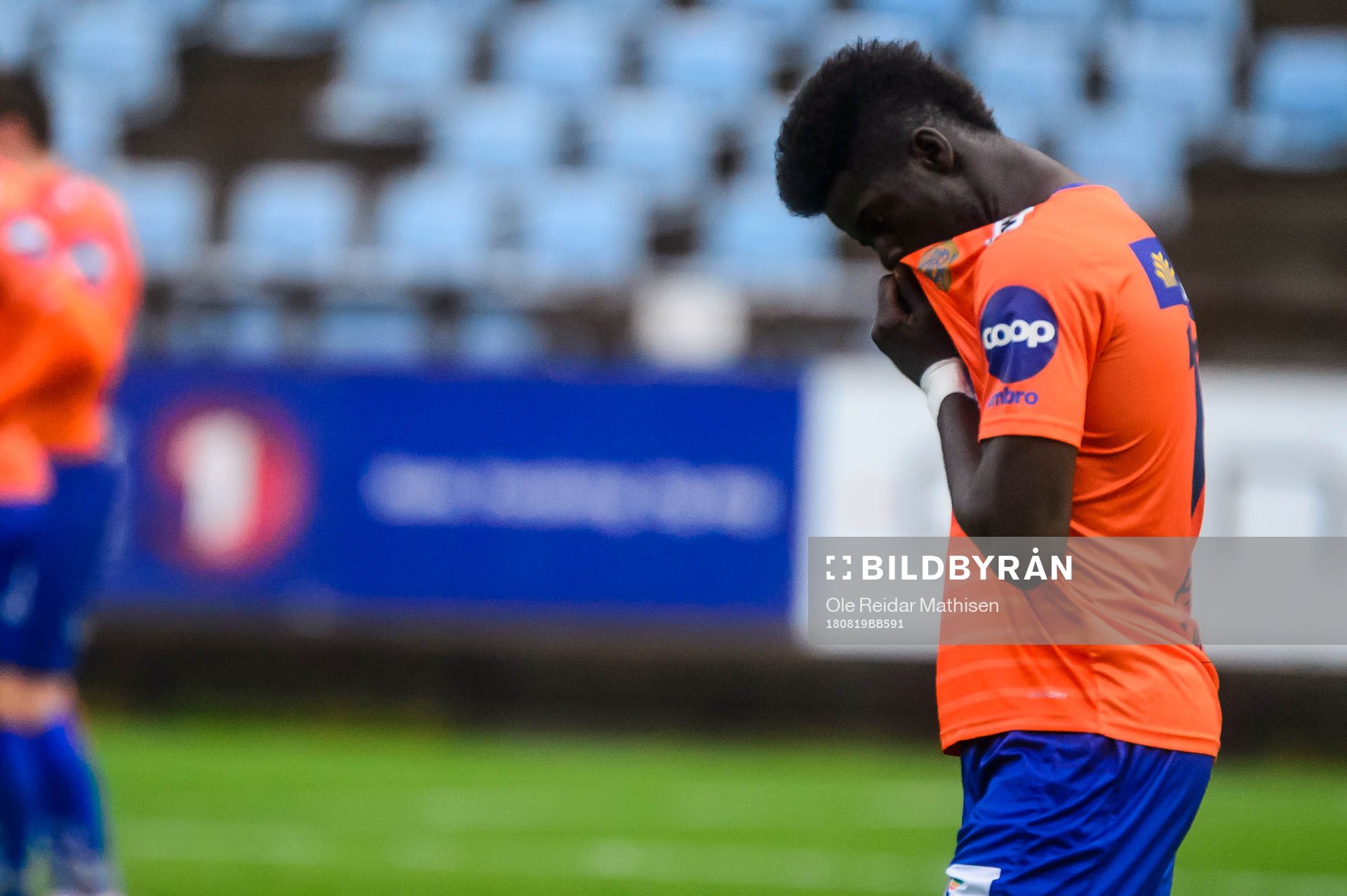 Pape Habib Gueye of Aalesund looks dejected