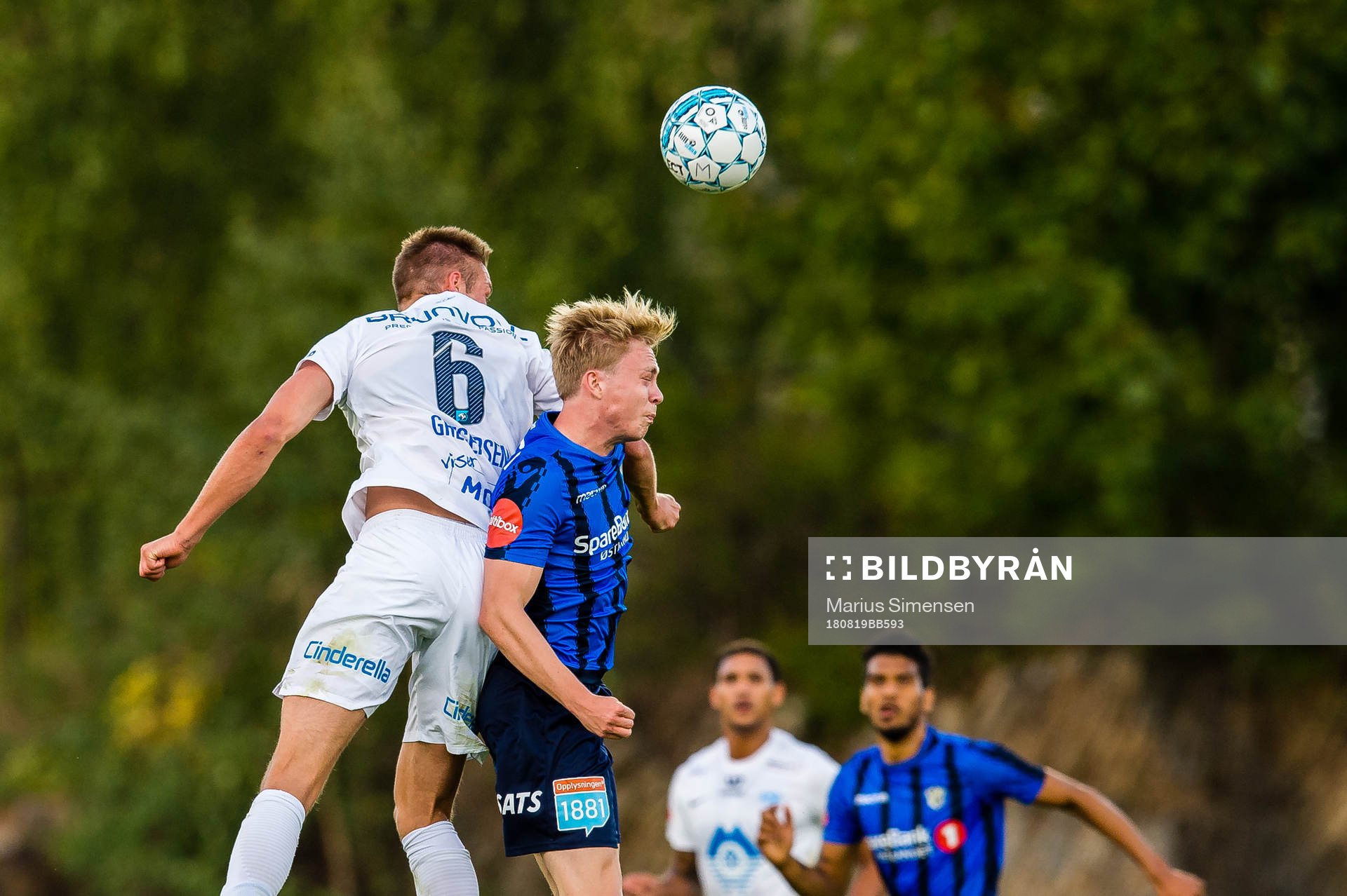 Stian Rode Gregersen of Molde and Ola Brynhildsen of Stabæk