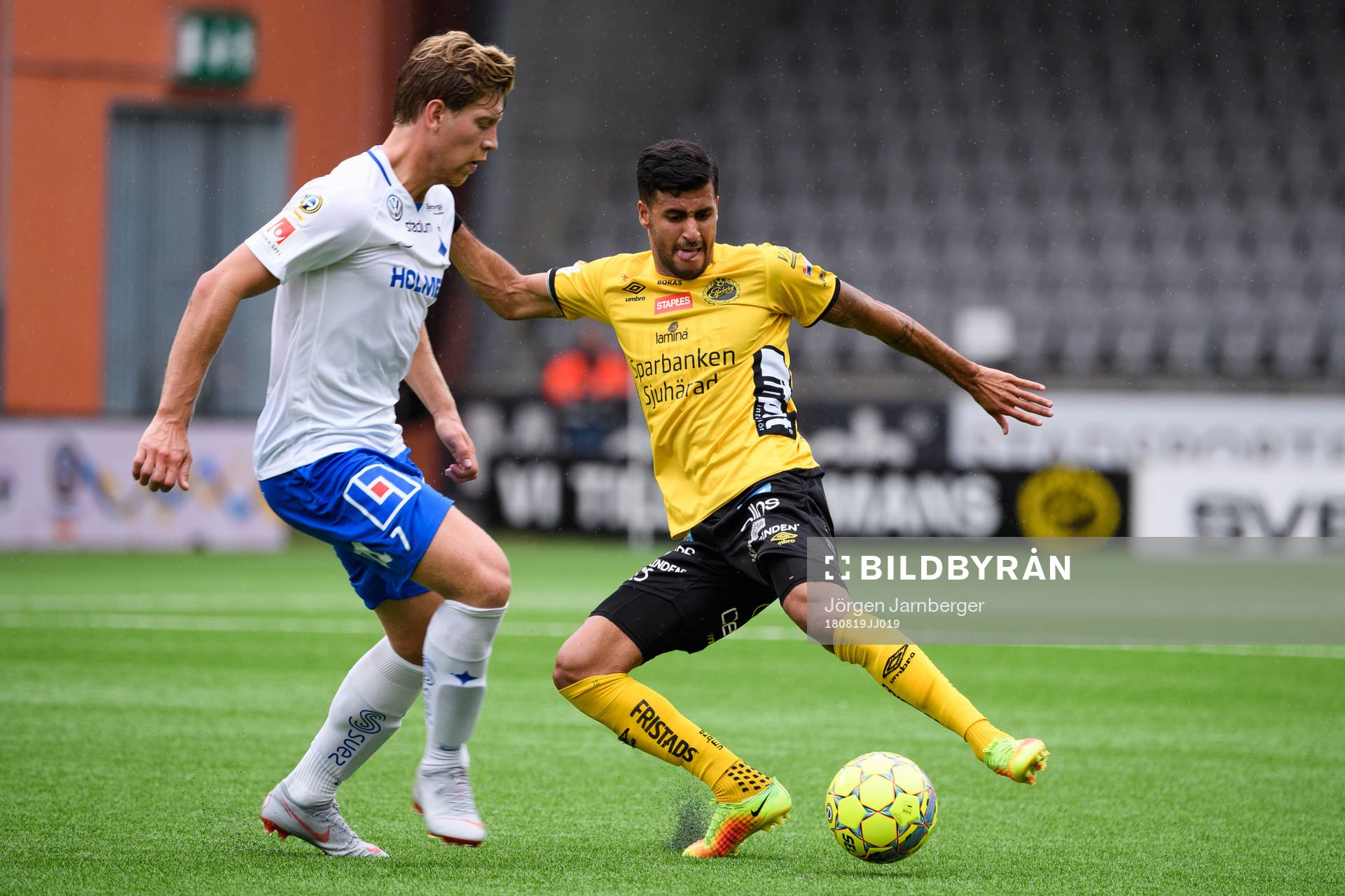 Elfsborgs Rami Kaib och Norrköpings Alexander Fransson