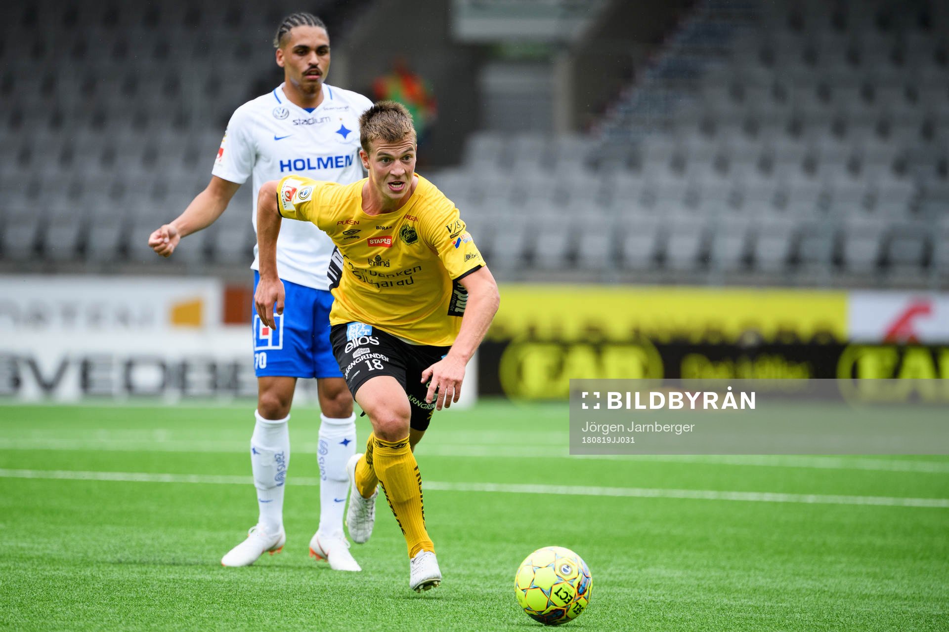 Elfsborgs Simon Olsson och Norrköpings Alexander Jakobsen