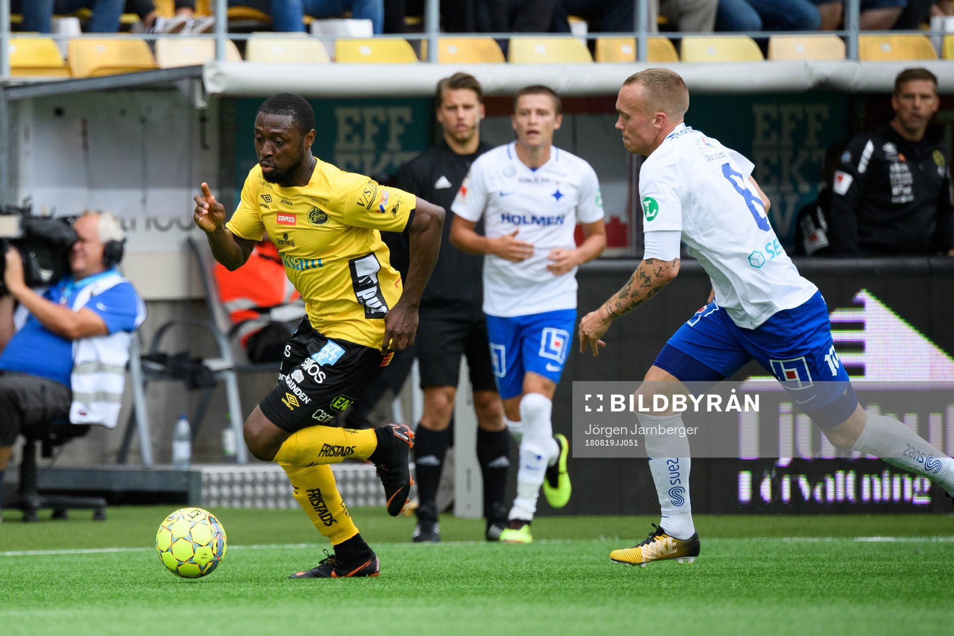 Elfsborgs Chinedu Obasi och Norrköpings Gudmundur