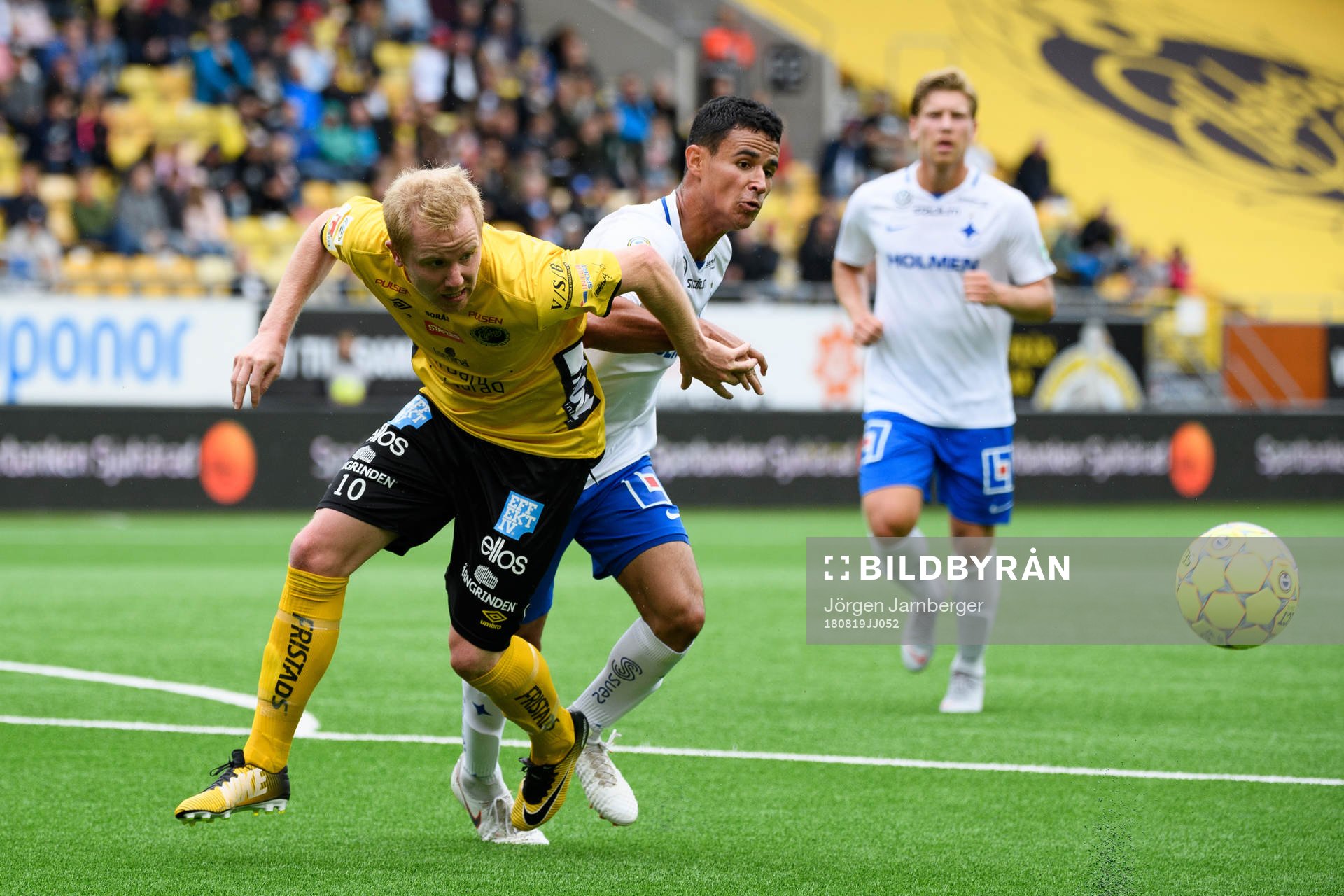 Elfsborgs Simon Lundevall och Norrköpings Ian Smith