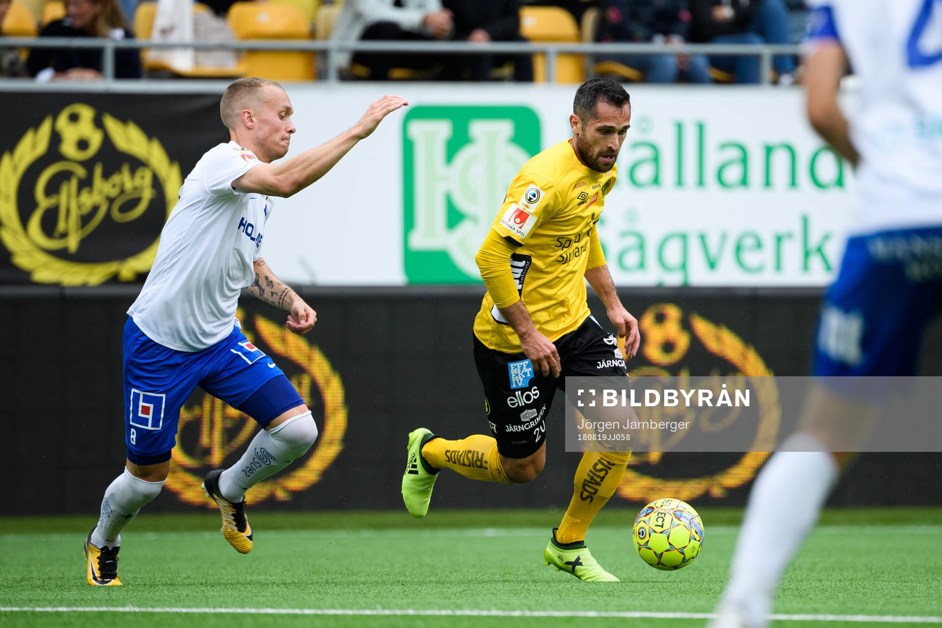 Elfsborgs Emir Bajrami och Norrköpings Gudmundur