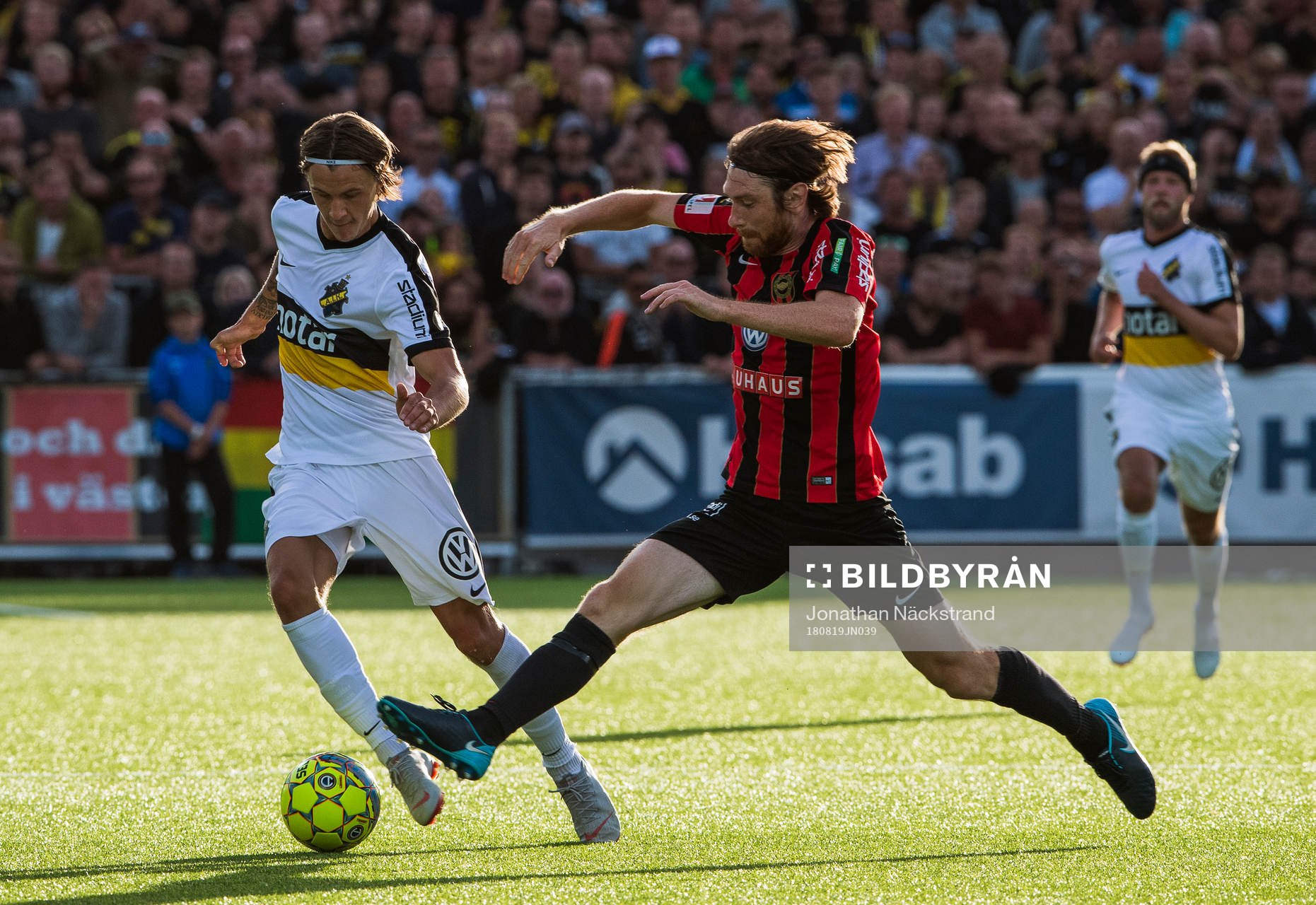 s Kristoffer Olsson och Brommapojkarnas Markus Gustafsson