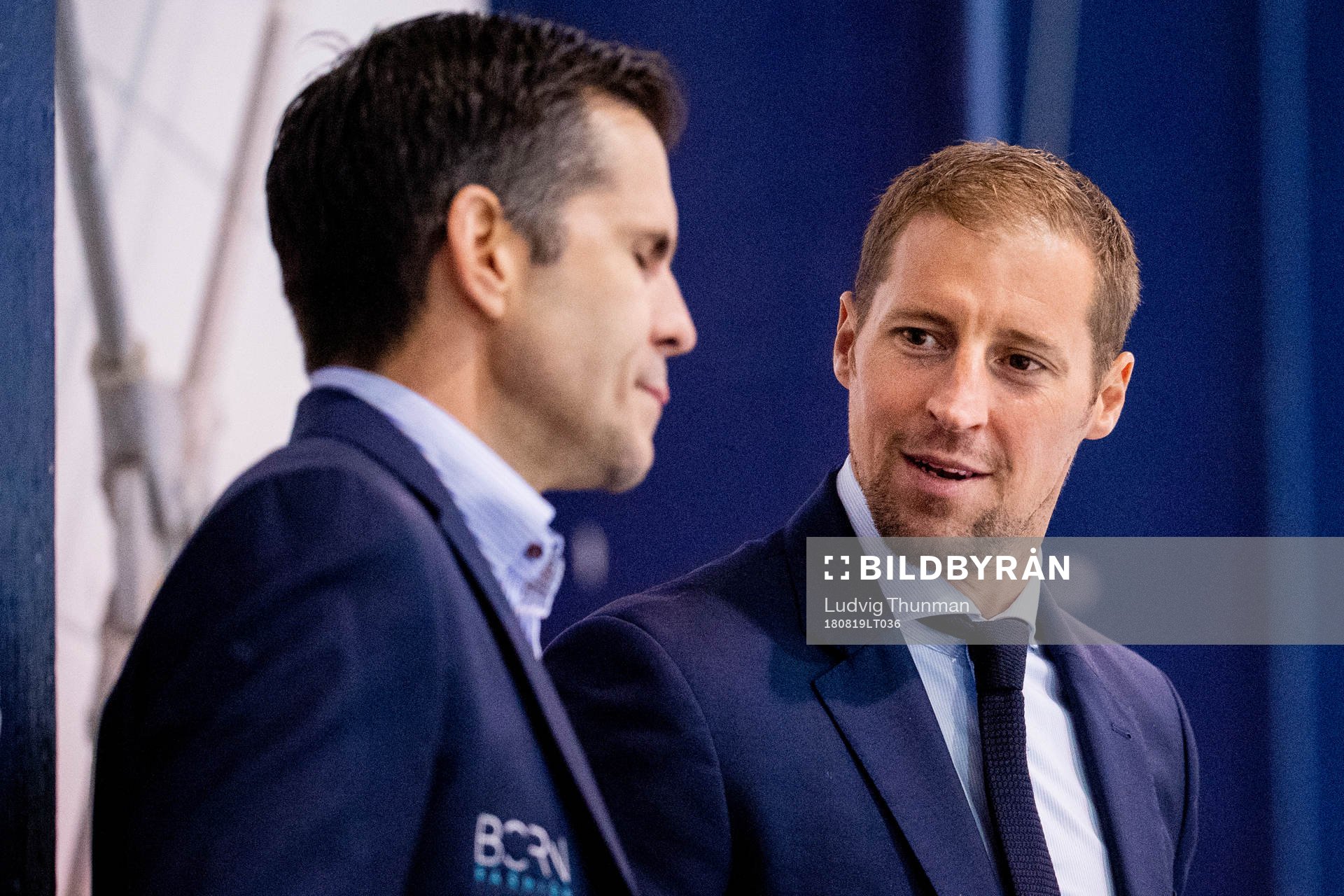 Rögles assisterande tränare Cory Murphy och tränare Cam