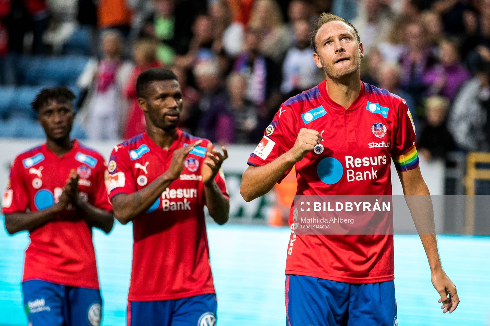 Helsingborgs Andreas Granqvist jublar