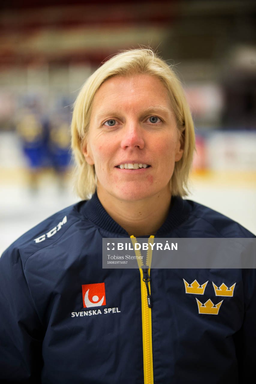 Sveriges förbundskapten Ylva Martinsen