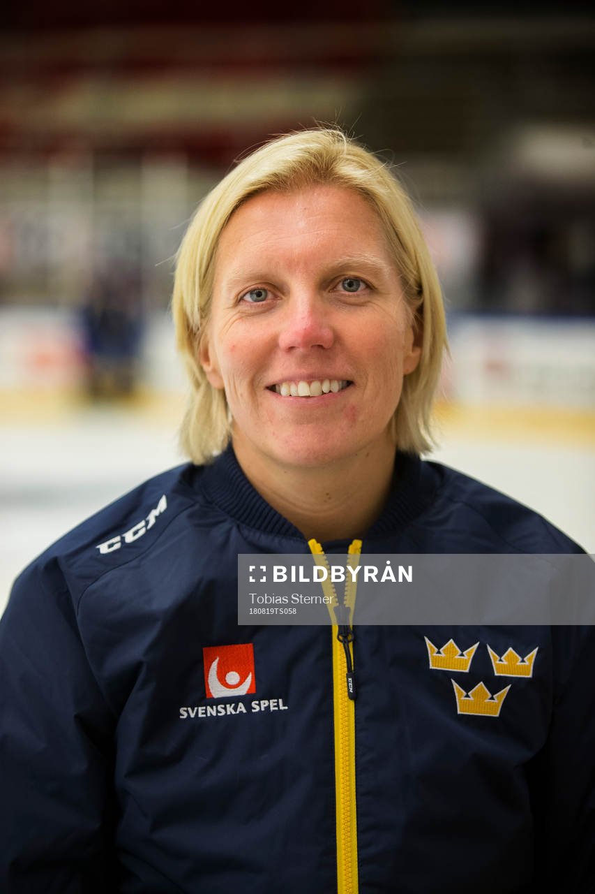 Sveriges förbundskapten Ylva Martinsen