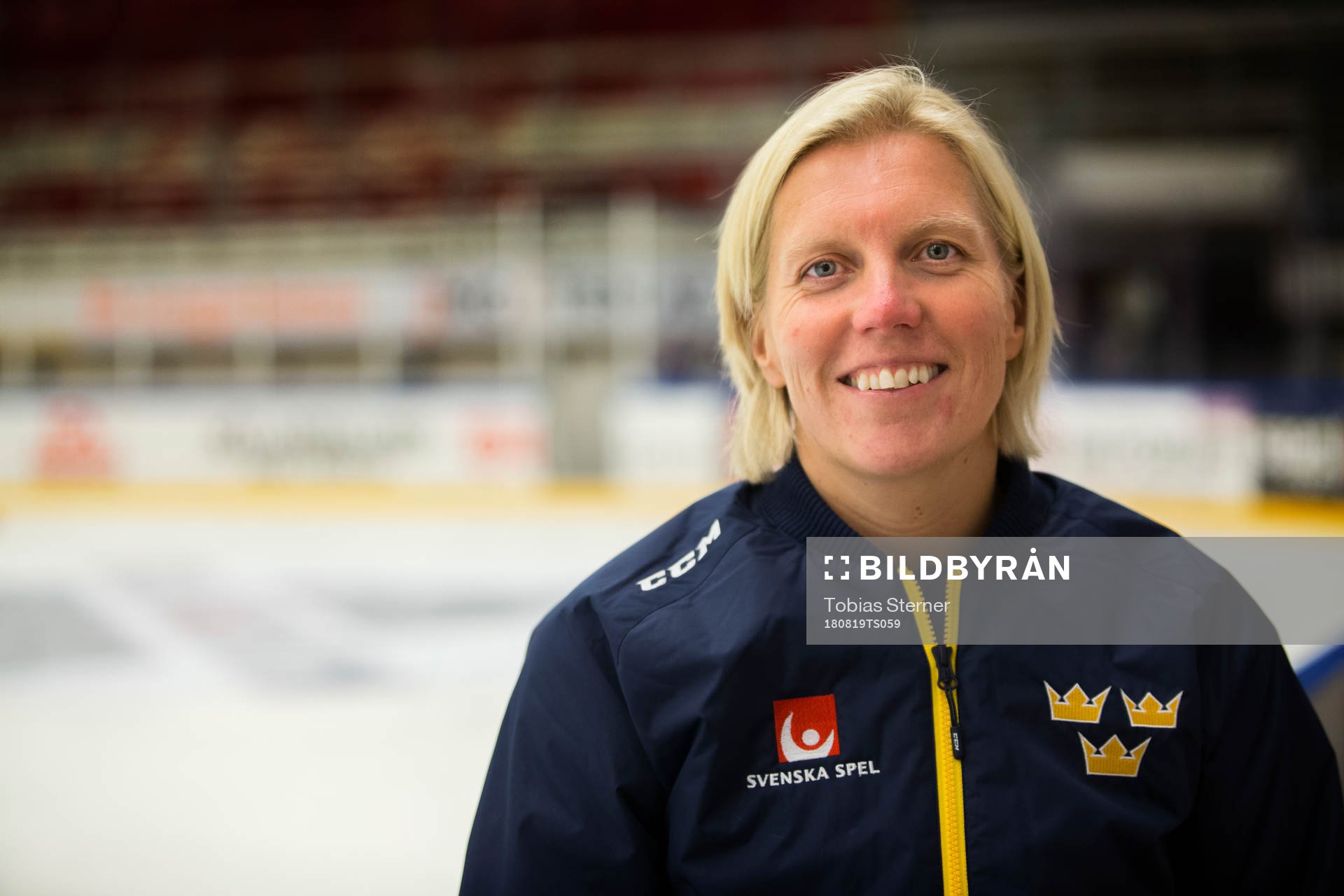 Sveriges förbundskapten Ylva Martinsen