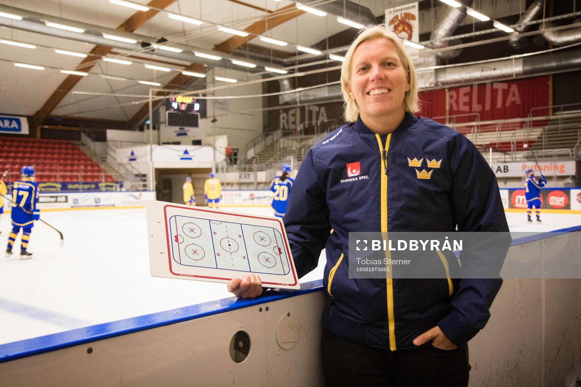 Sveriges förbundskapten Ylva Martinsen