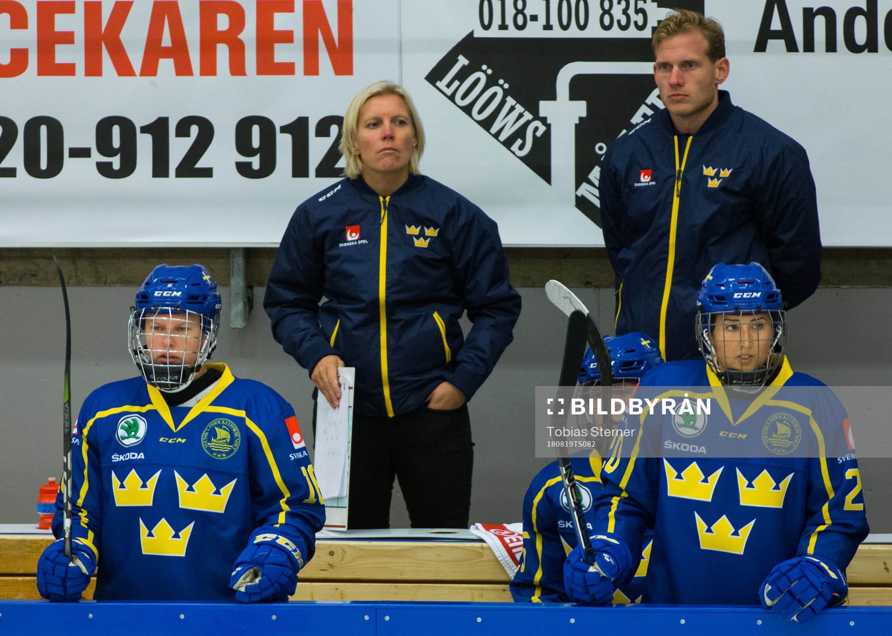 Sveriges förbundskapten Ylva Martinsen