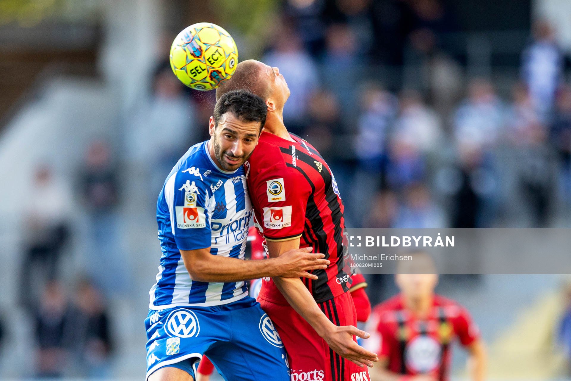 IFK Göteborgs André Calisir och Östersunds Douglas