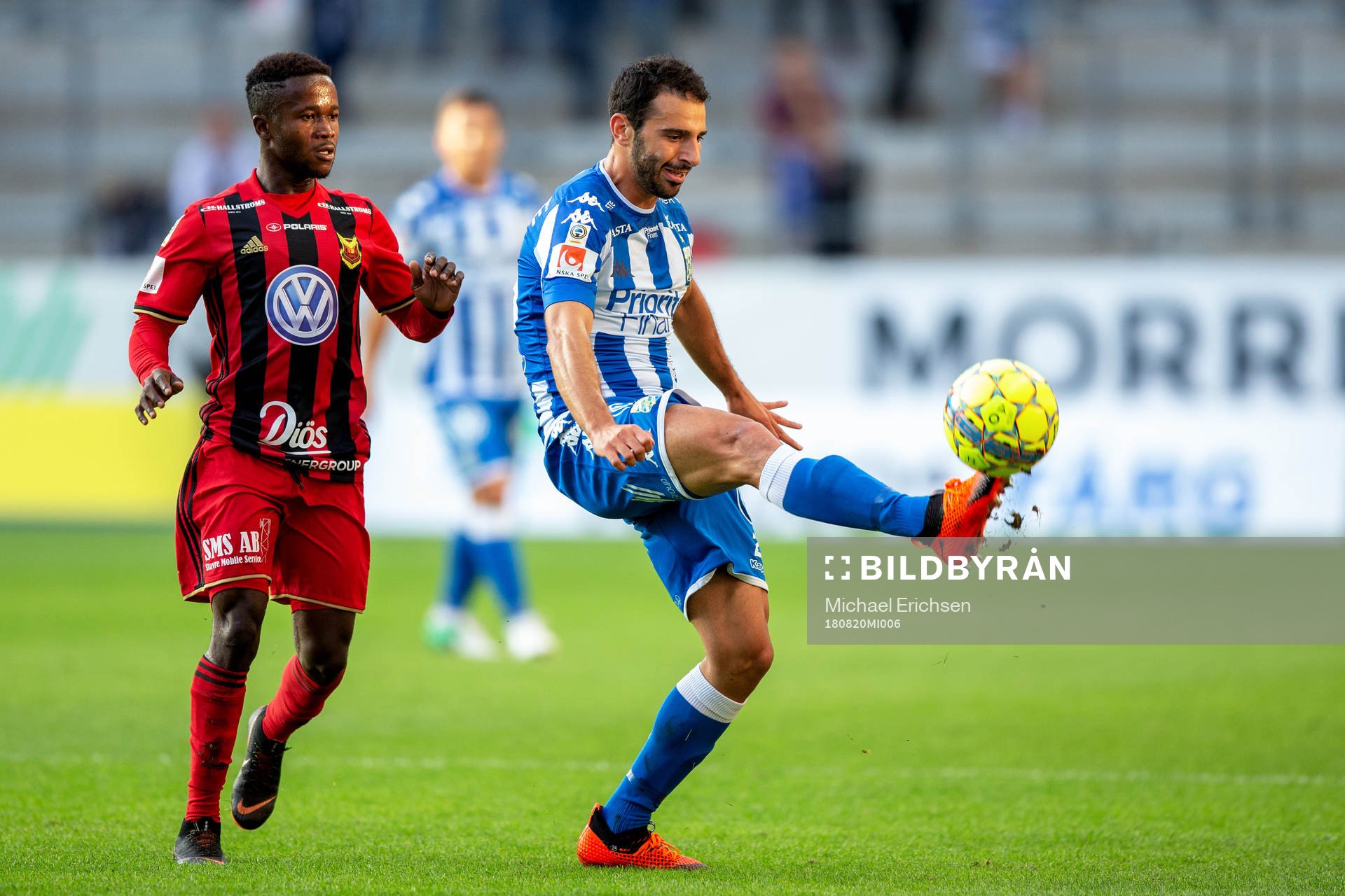 Östersunds Frank Arhin och IFK Göteborgs André Calisir