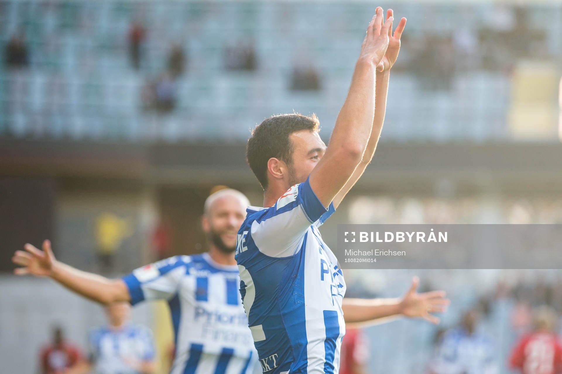 IFK Göteborgs Giorgi Kharaishvili jublar