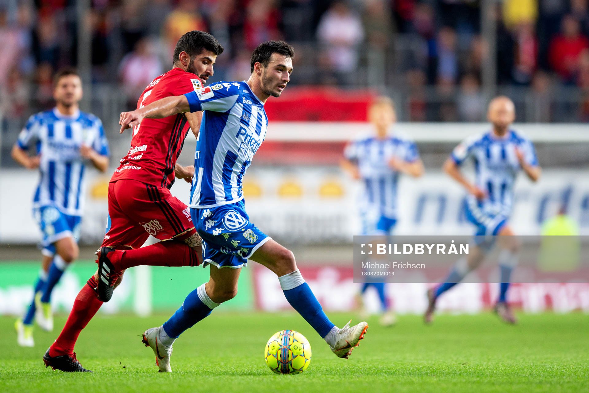 Östersunds Rewan Amin och IFK Göteborgs Giorgi
