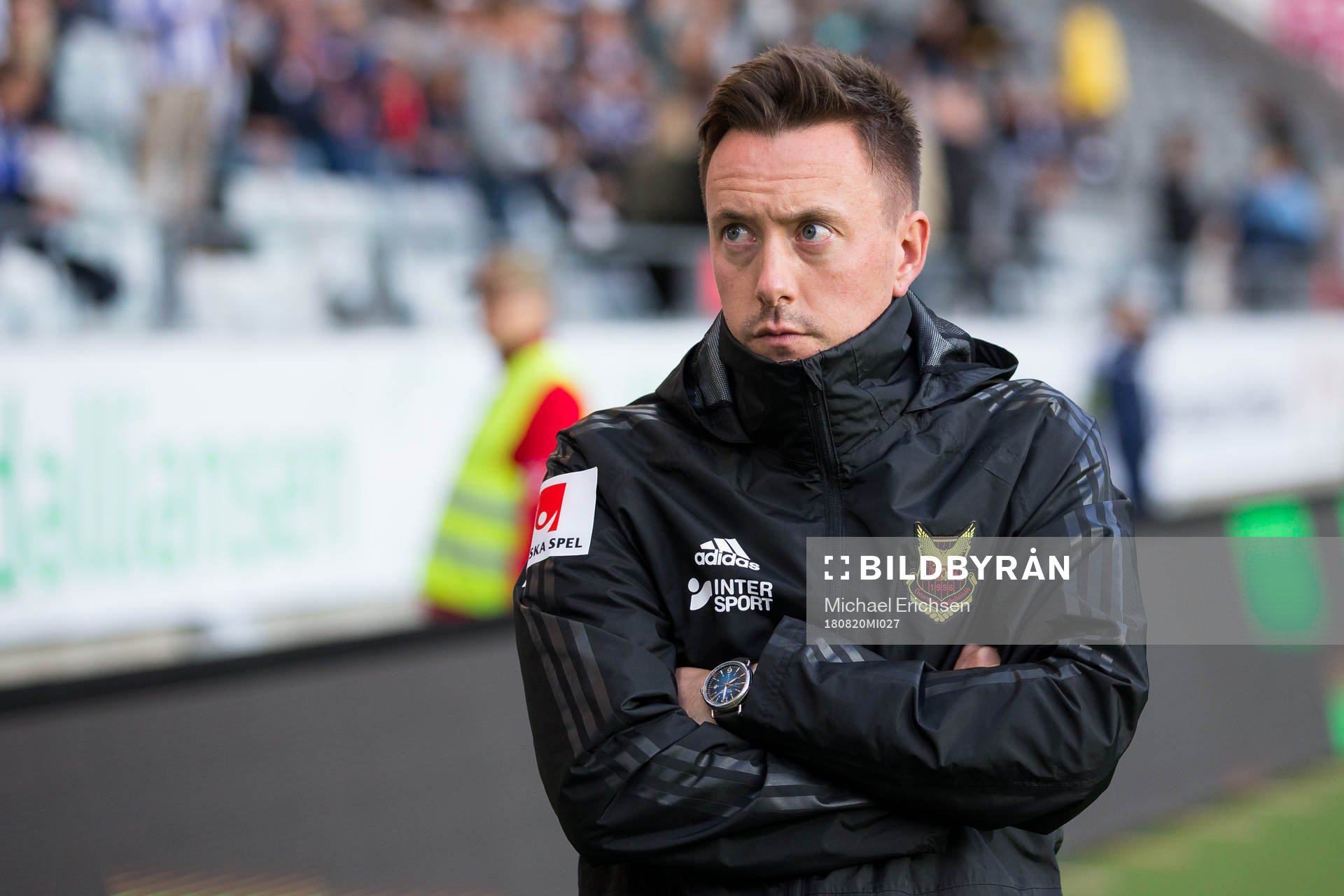 Östersunds tränare Ian Burchnall