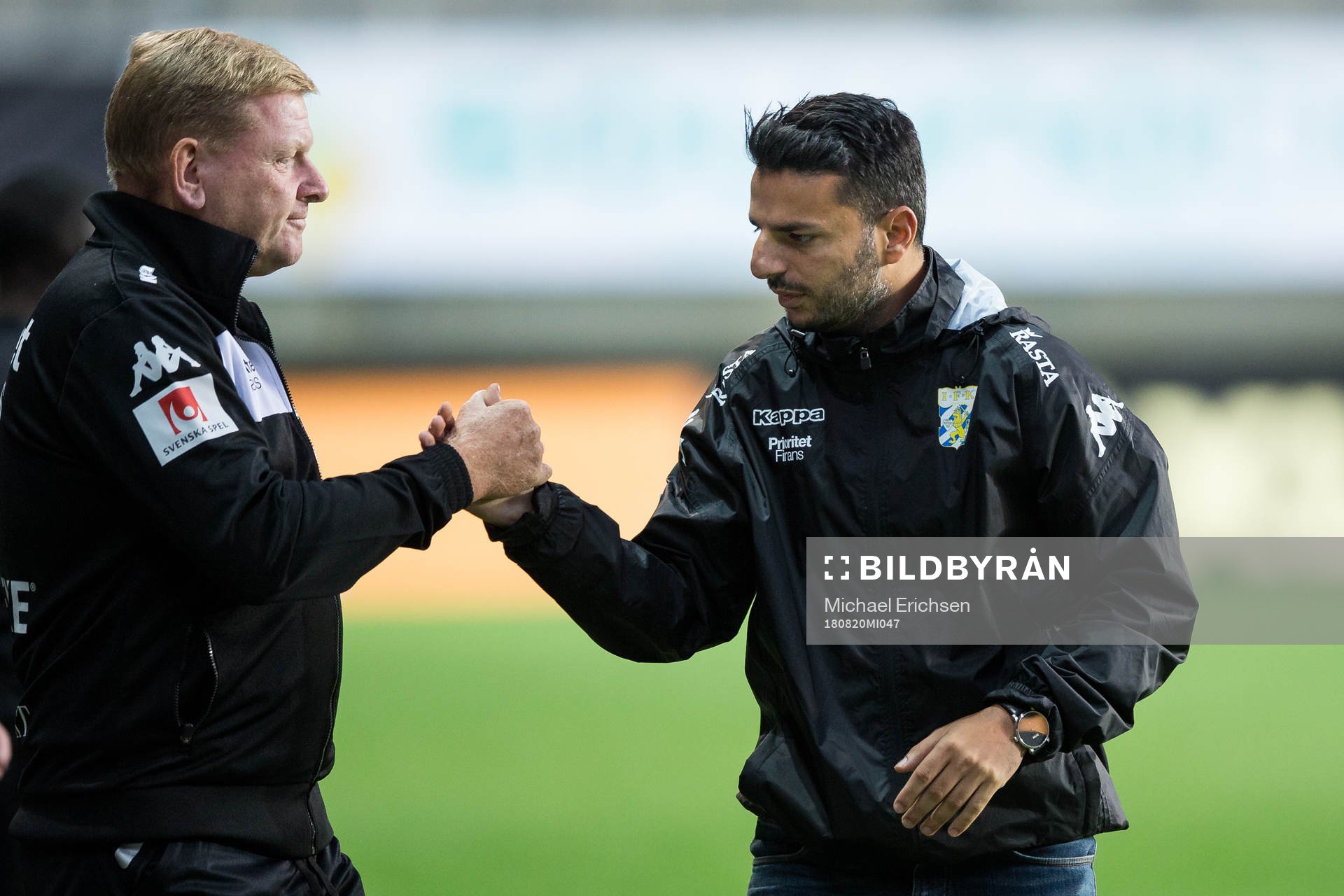 IFK Göteborgs assisterande tränare Alf Westerberg och