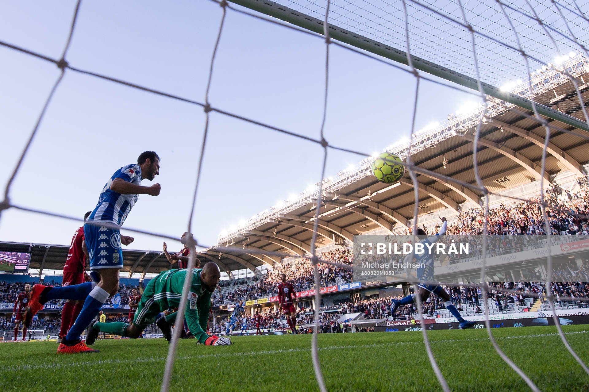 IFK Göteborgs Vajebah Kaliefah Sakor nickar in 2-1 bakom