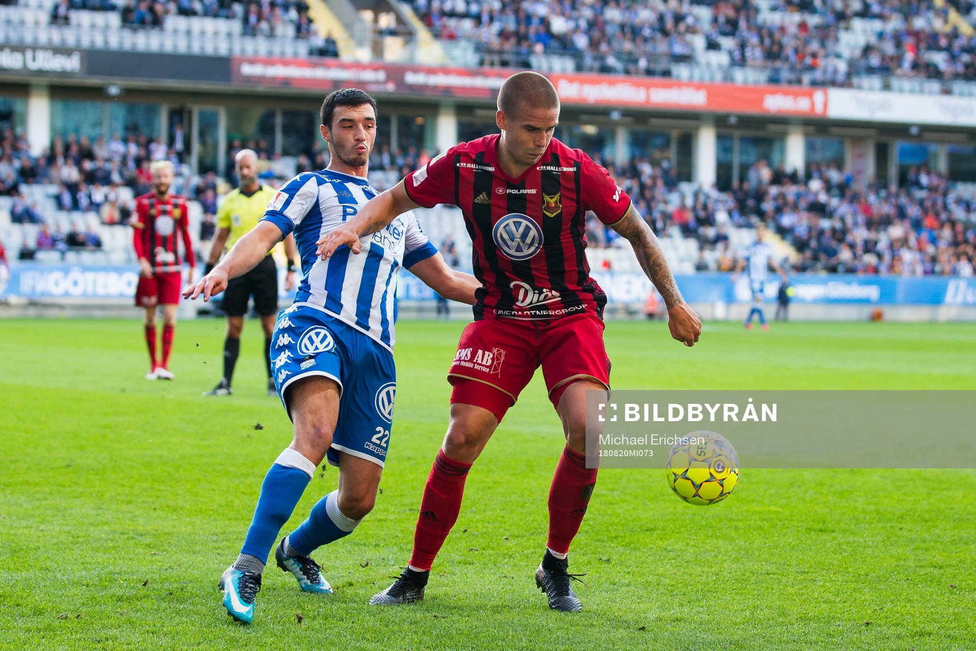 IFK Göteborgs Giorgi Kharaishvili mot Östersunds Douglas