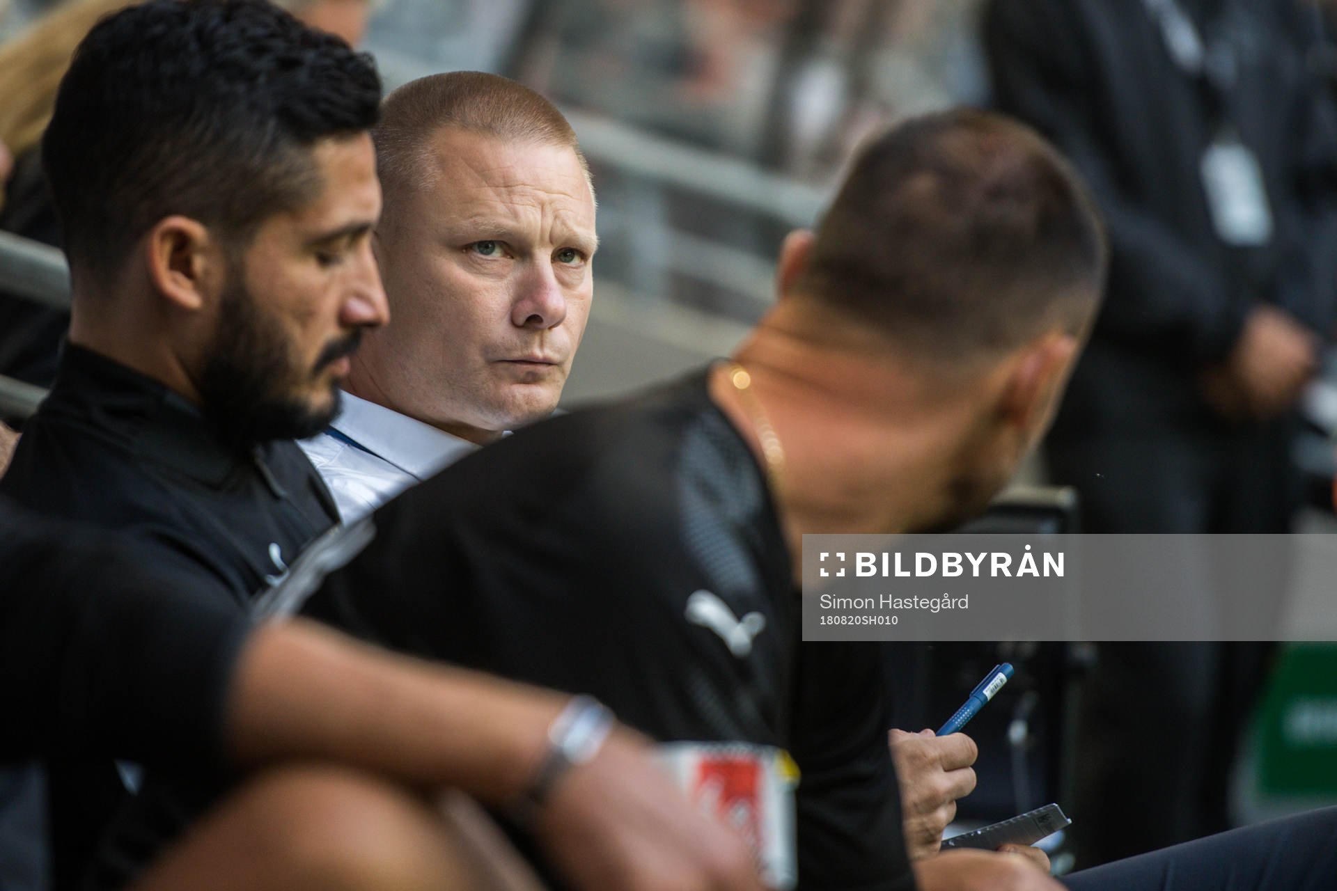 Hammarbys tränare Stefan Billborn