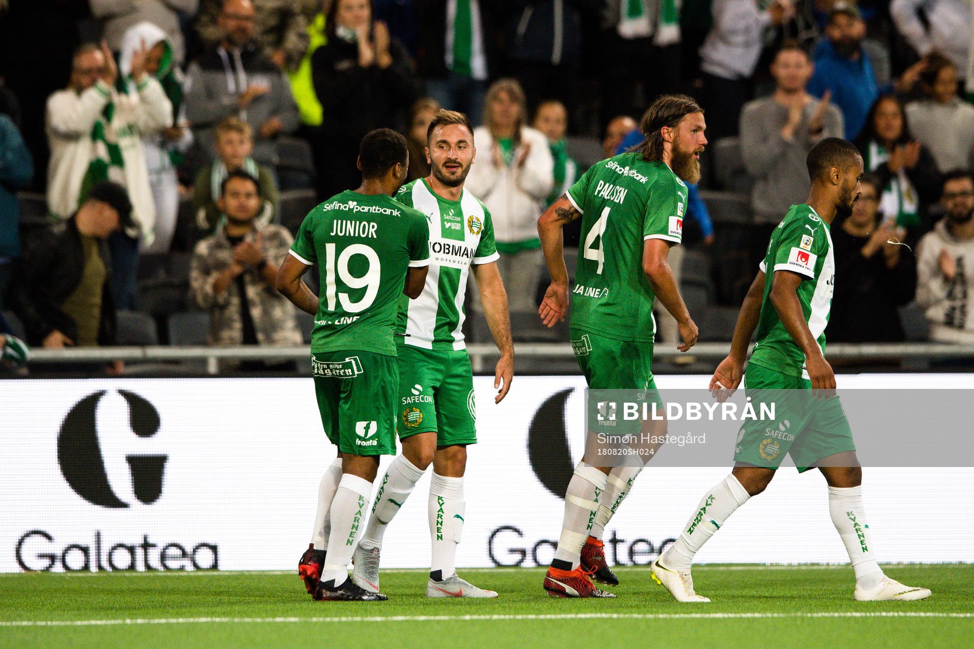 Hammarbys Muamer Tankovic jublar