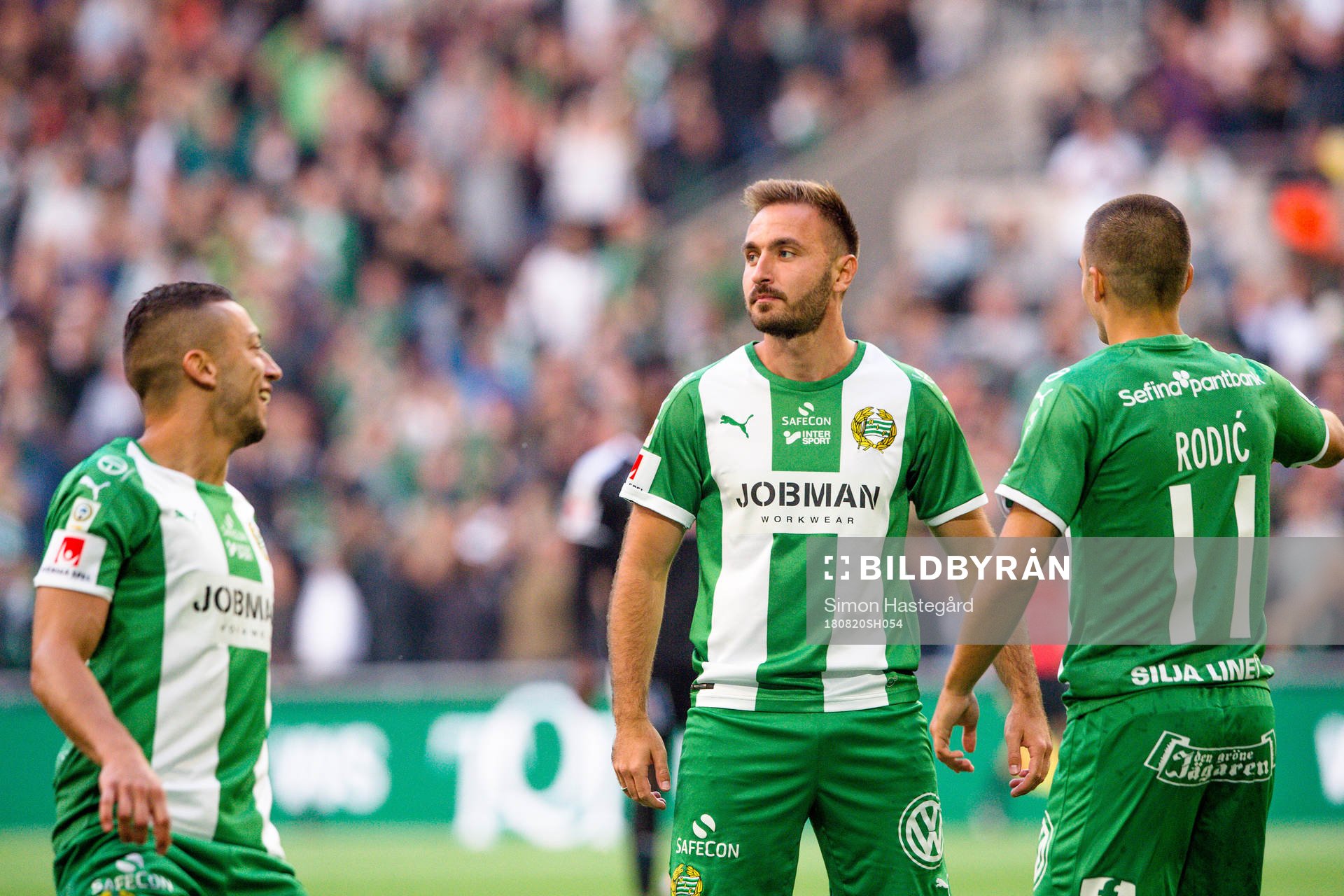 Hammarbys Muamer Tankovic jublar