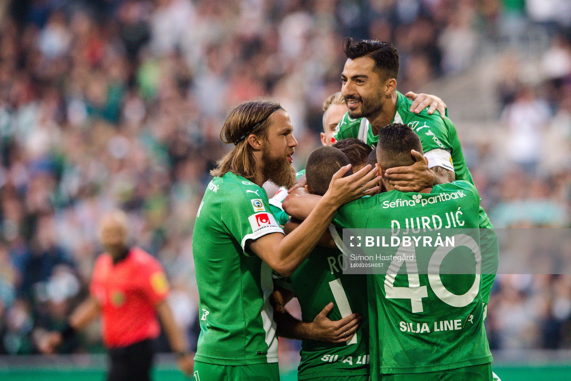 Hammarbys Jiloan Hamad jublar