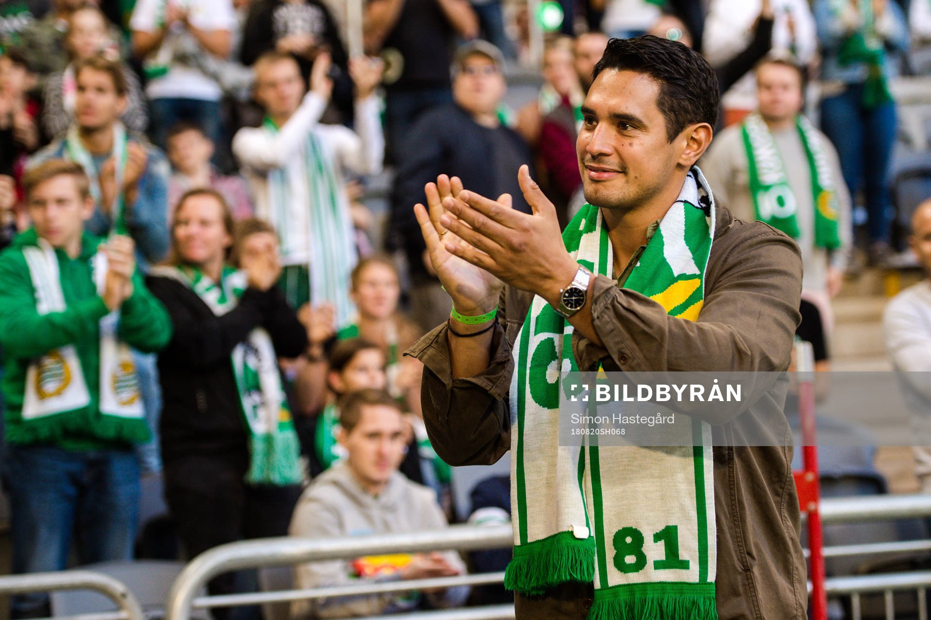 Hammarbys tidigare spelare Sebastian Bojassén