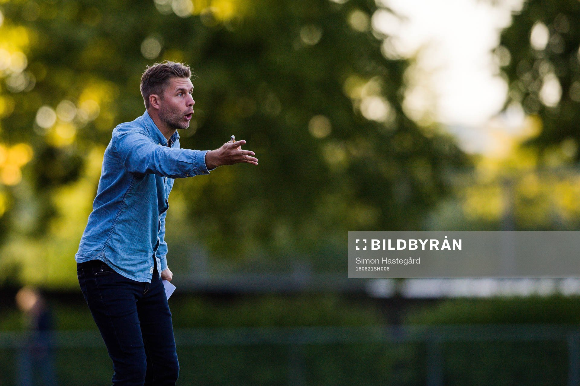 Dalkurds tränare Johan Sandahl