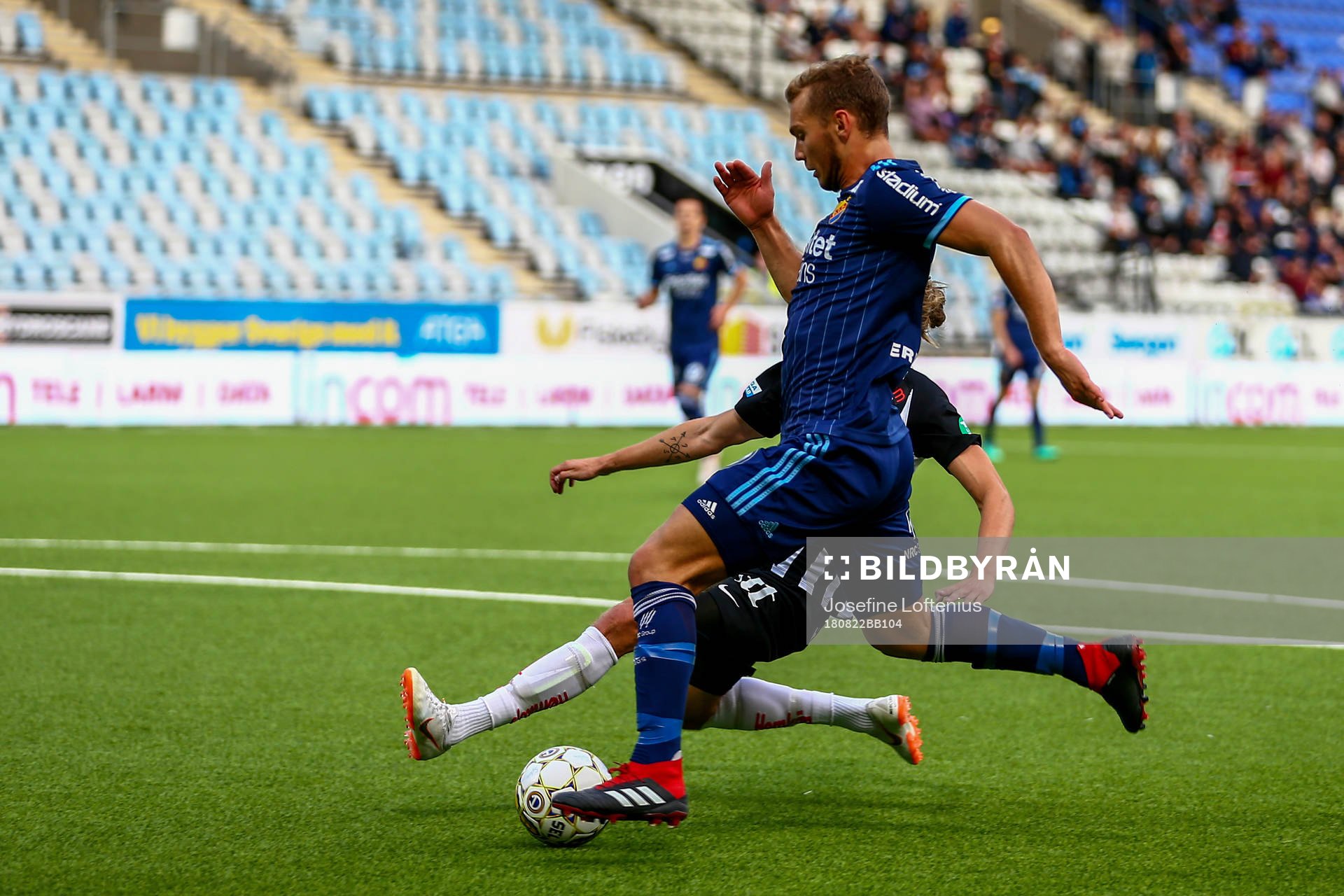 Djurgårdens Jesper Karlström gör 1-0