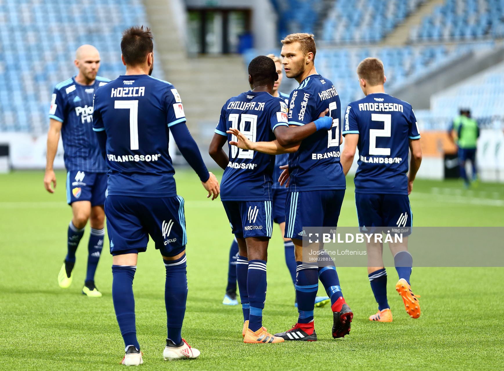 Djurgårdens Jesper Karlström jublar