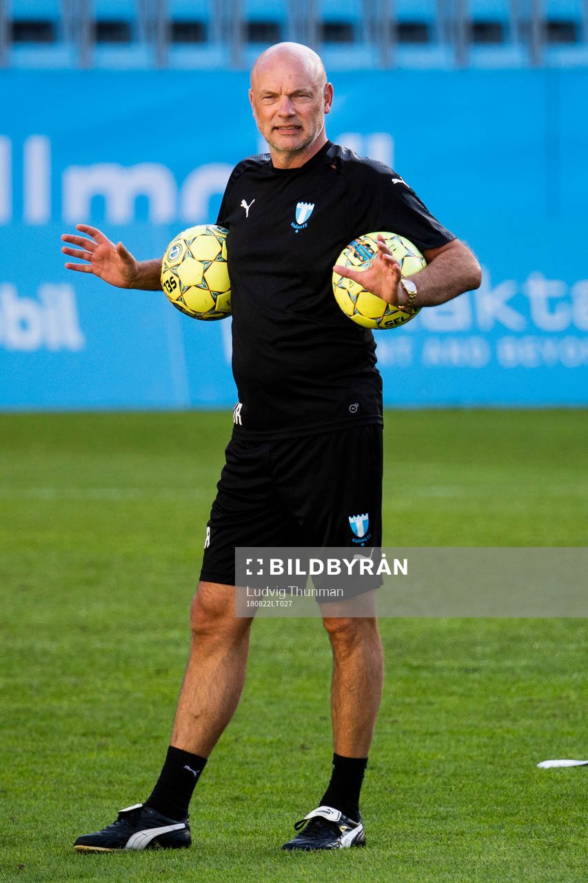 Head coach Uwe Rösler of Malmö FF