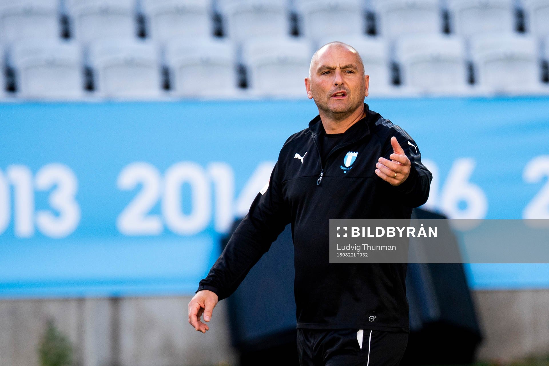 Goalkeeper coach Jonnie Fedel of Malmö FF