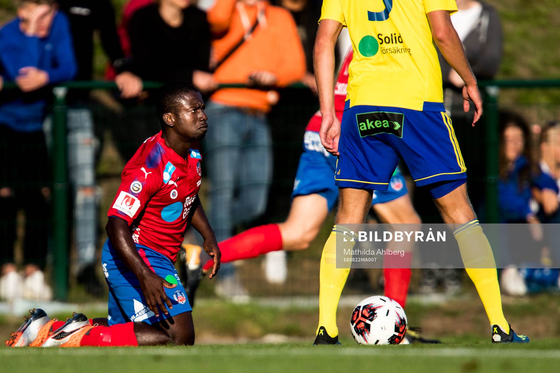 Helsingborgs Thierry Zahui deppar