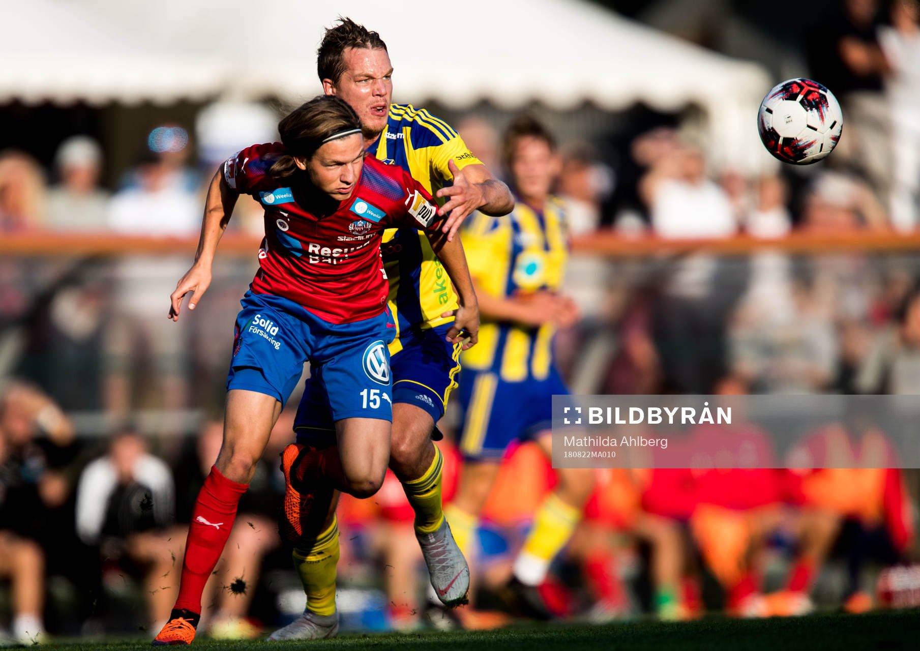 Helsingborgs Max Svensson och Eskilsminnes Jesper Larsson