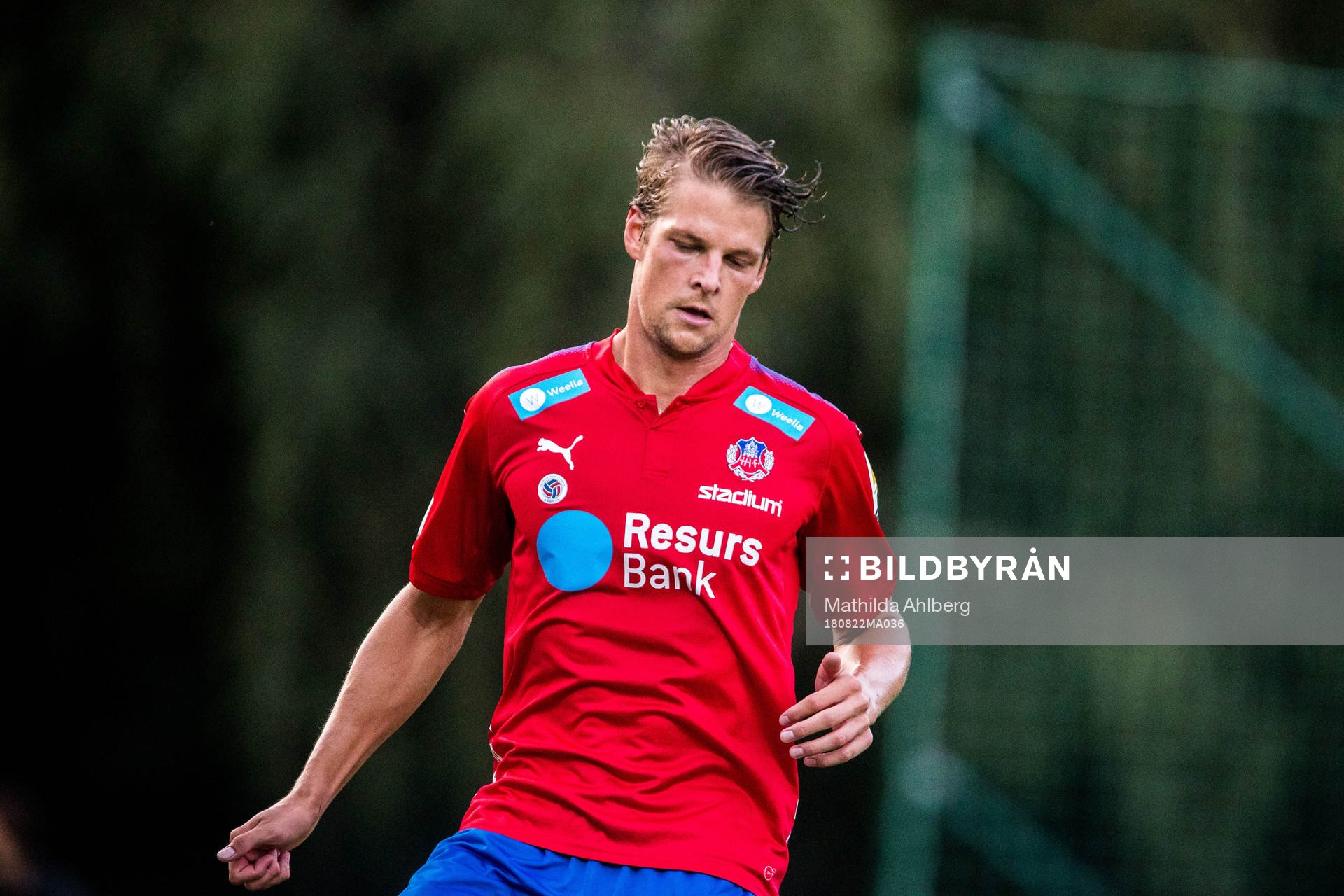 Helsingborgs Fredrik Liverstam deppar