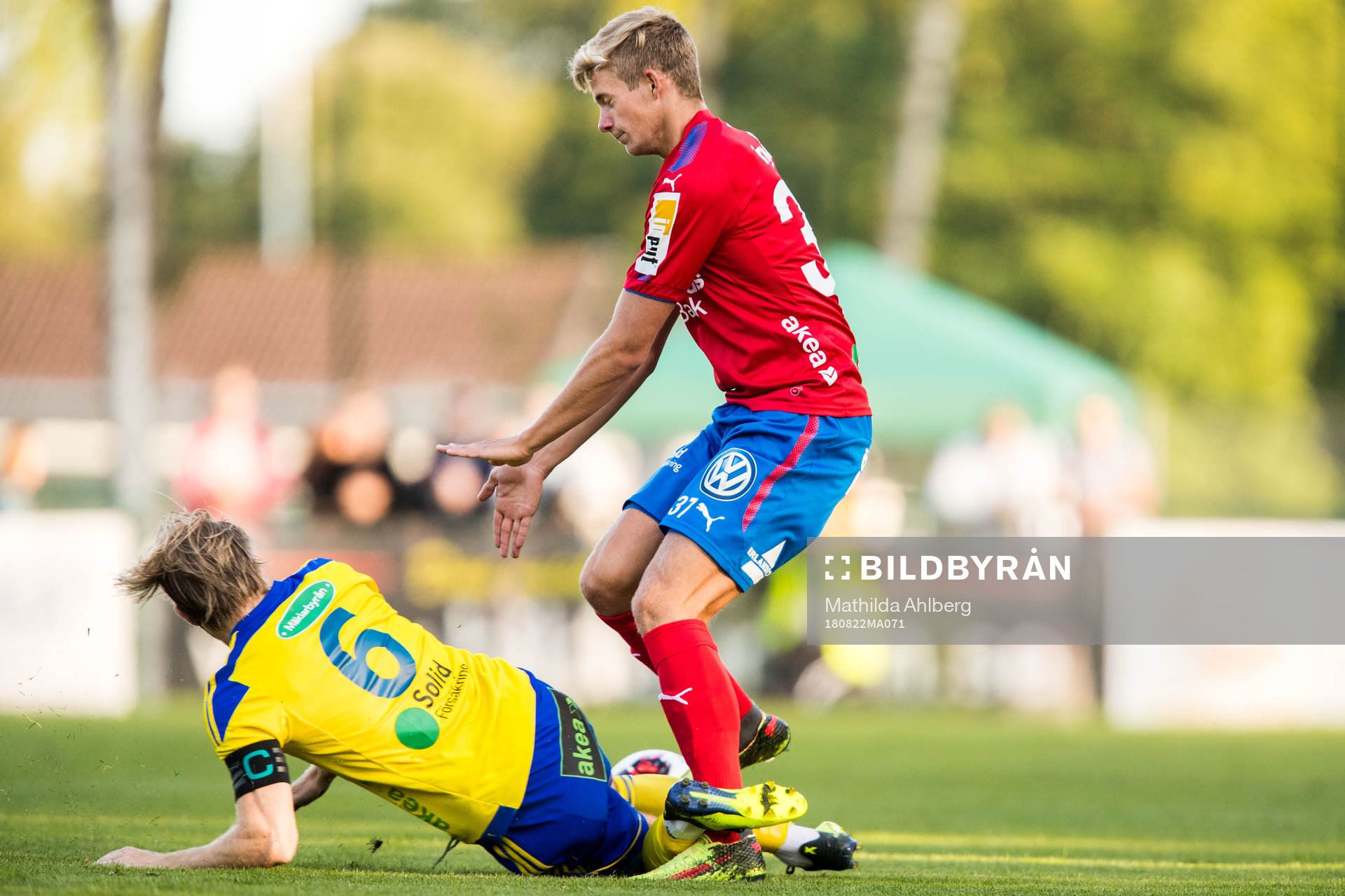 Eskilsminnes Mathias Unkuri och Helsingborgs Carl Thulin