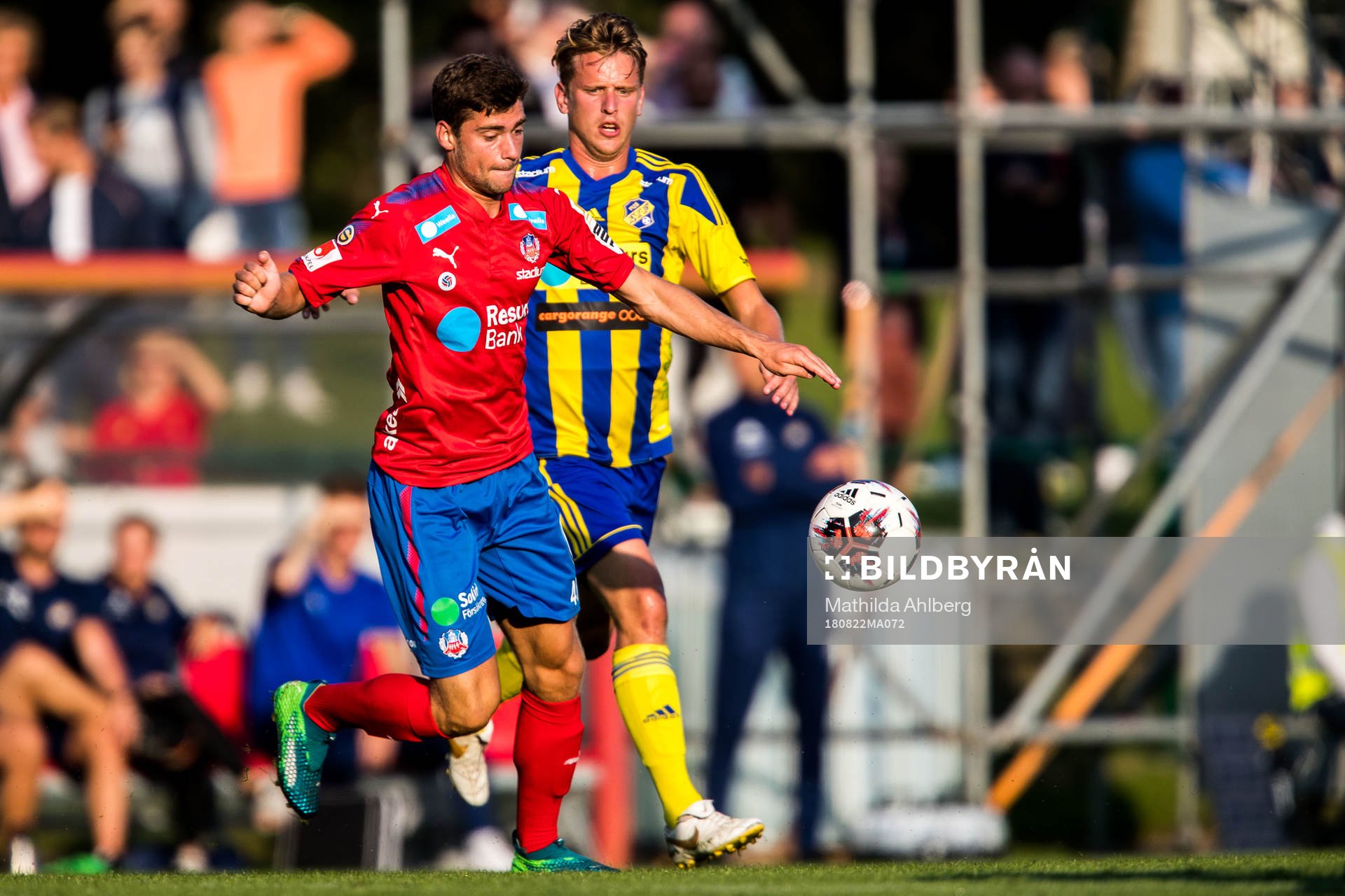 Helsingborgs Mattias Almeida Sundell och Eskilsminnes