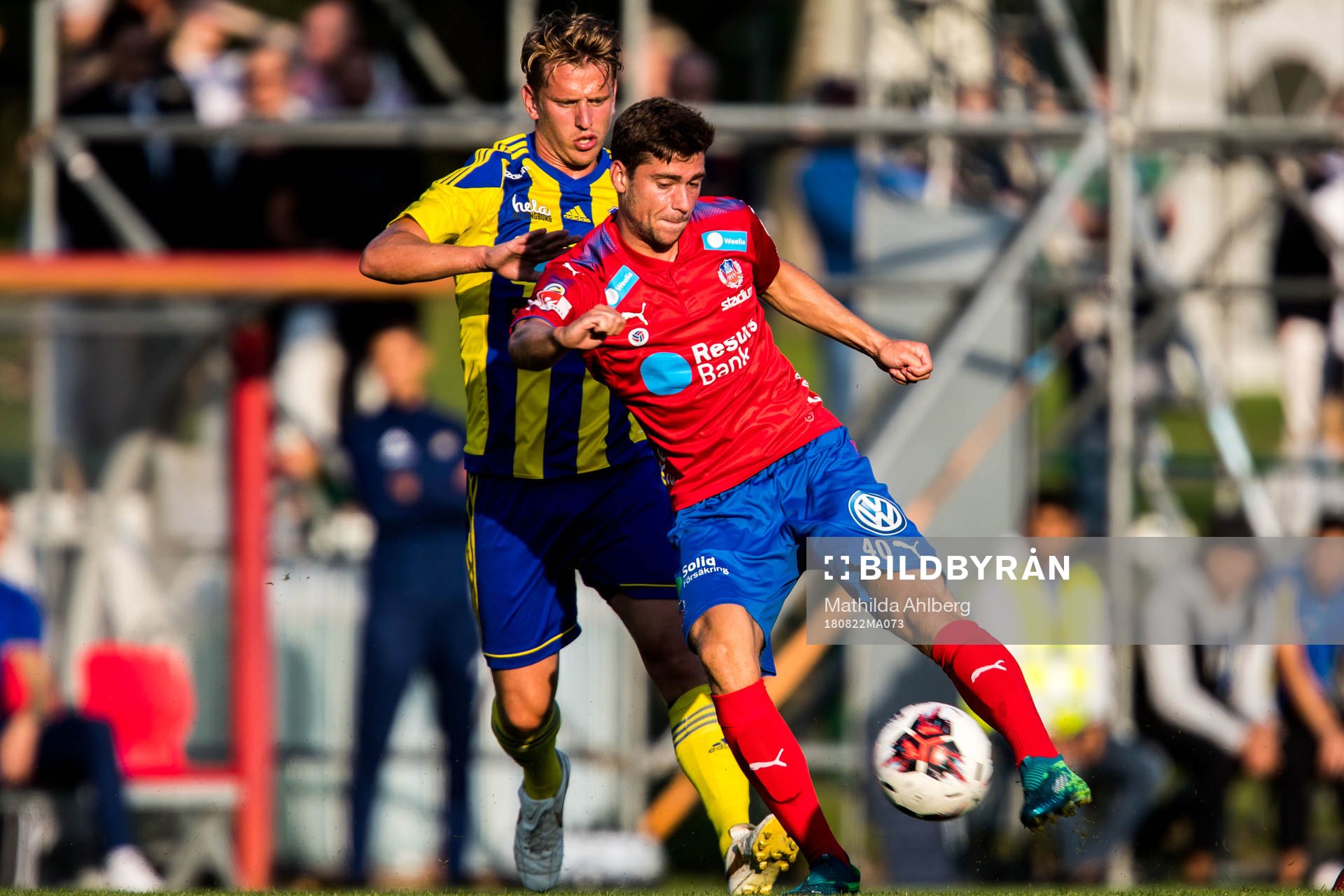 Helsingborgs Mattias Almeida Sundell och Eskilsminnes
