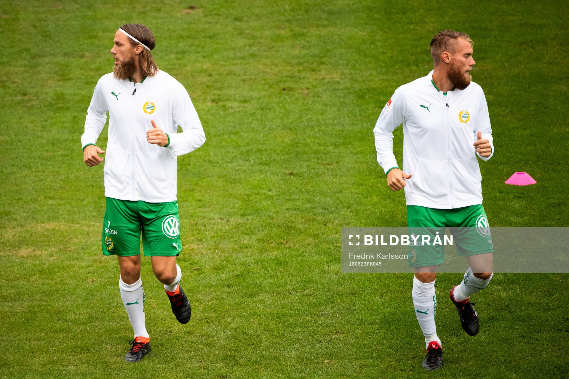 Hammarbys Björn Paulsen och David Fällman